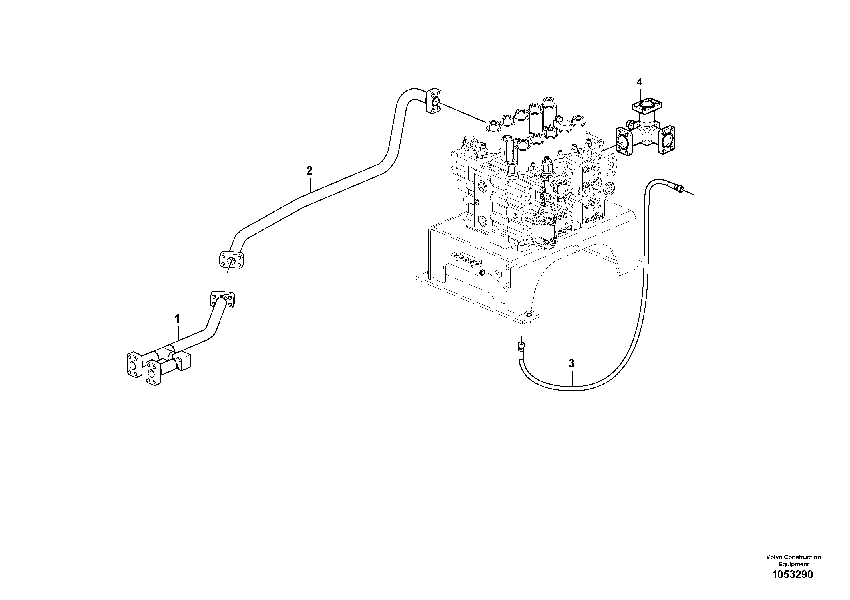 Pipe VOE14503514 VOLVO