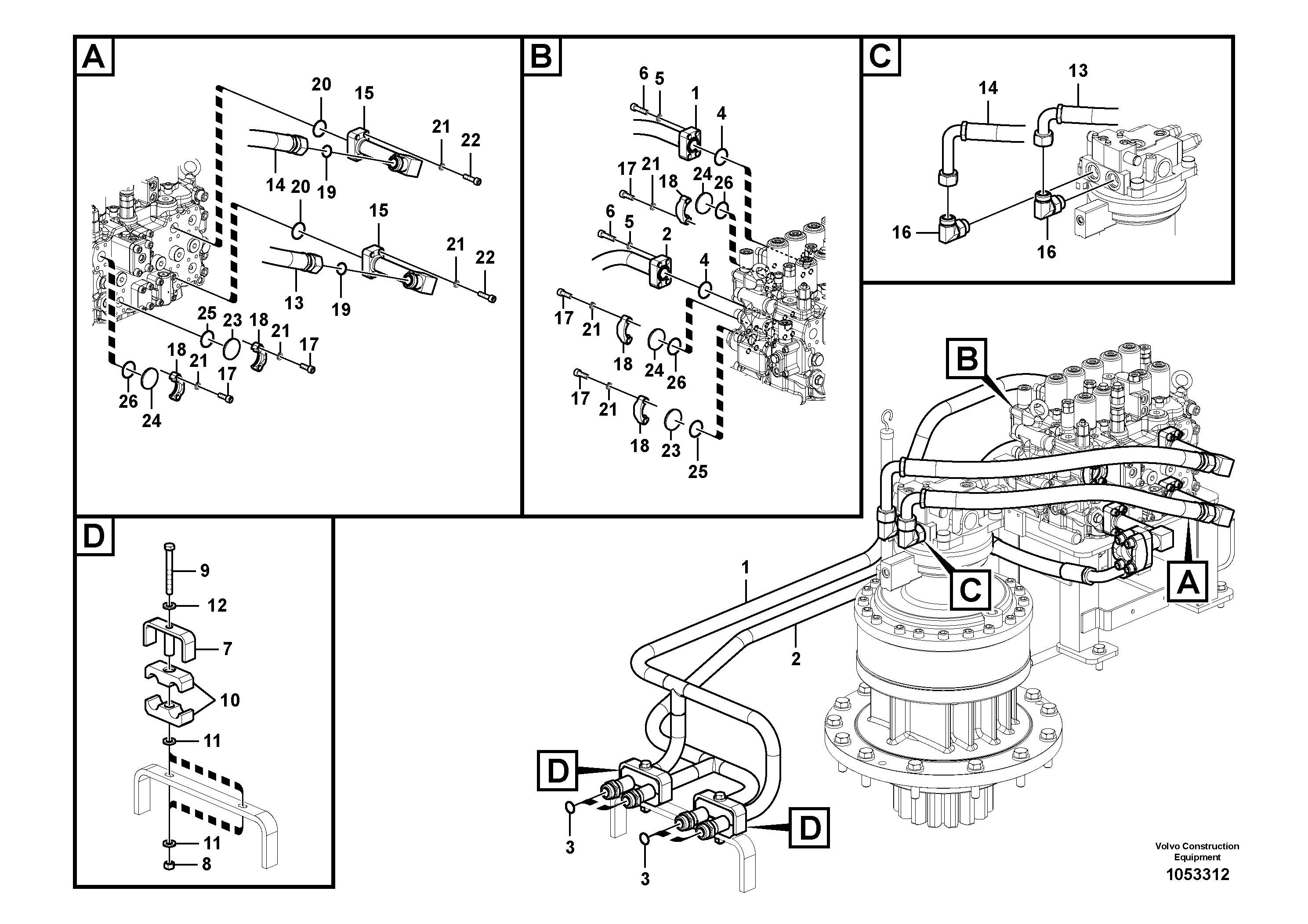 Press. lim. valve VOE14561503 VOLVO