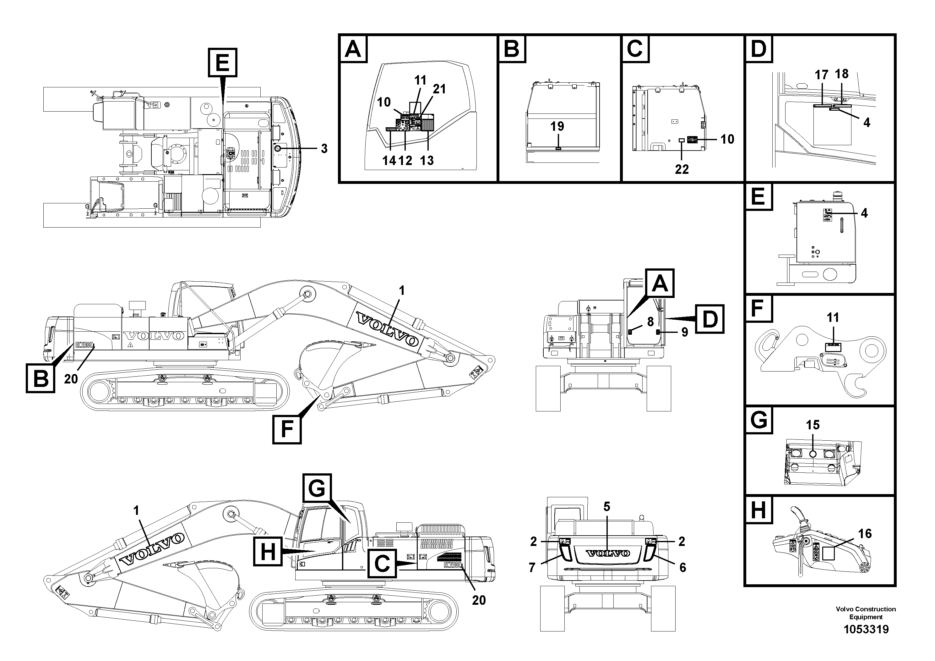 Cylinder Block VOE14558595 VOLVO