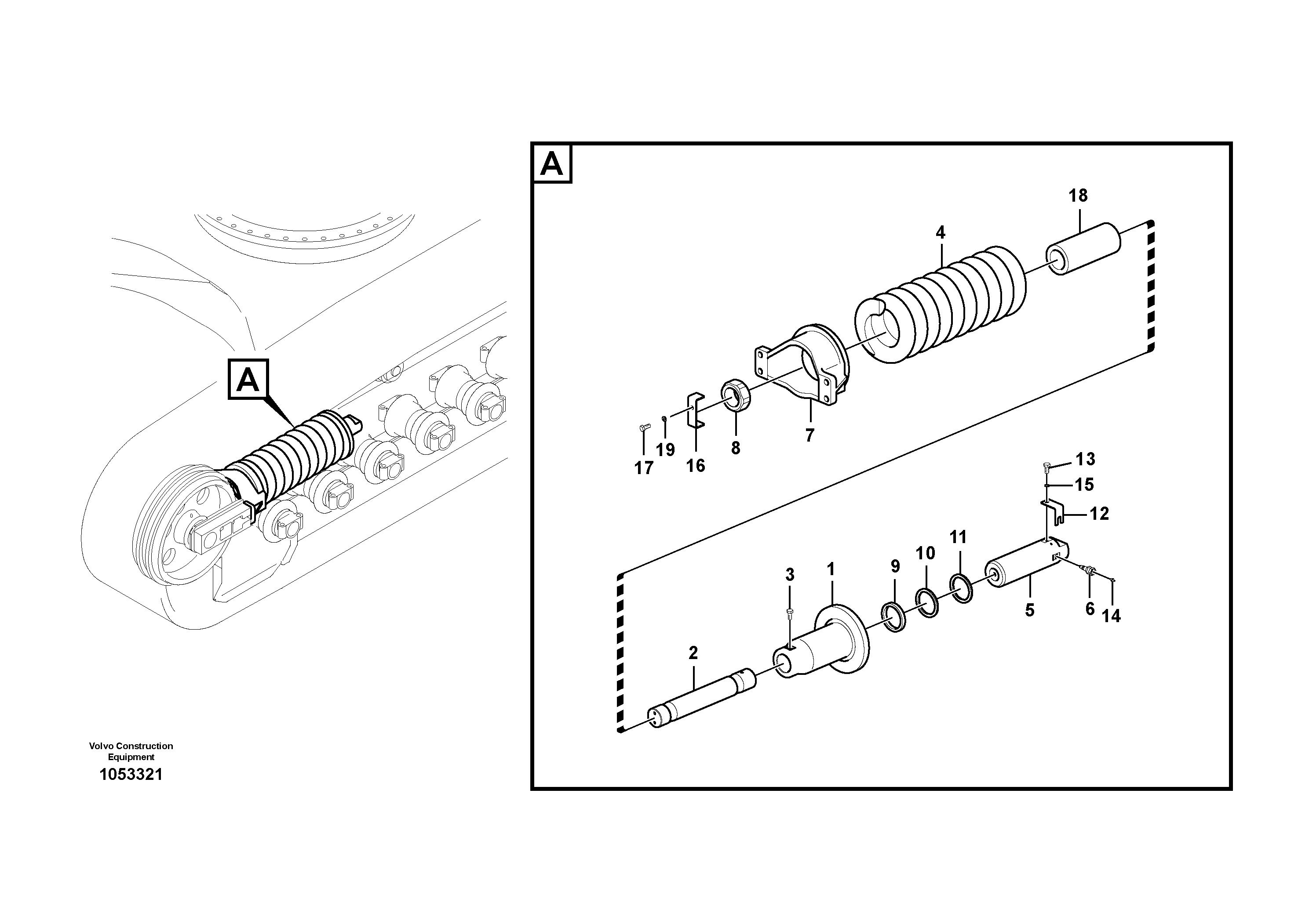Cylinder Block VOE14575144 VOLVO