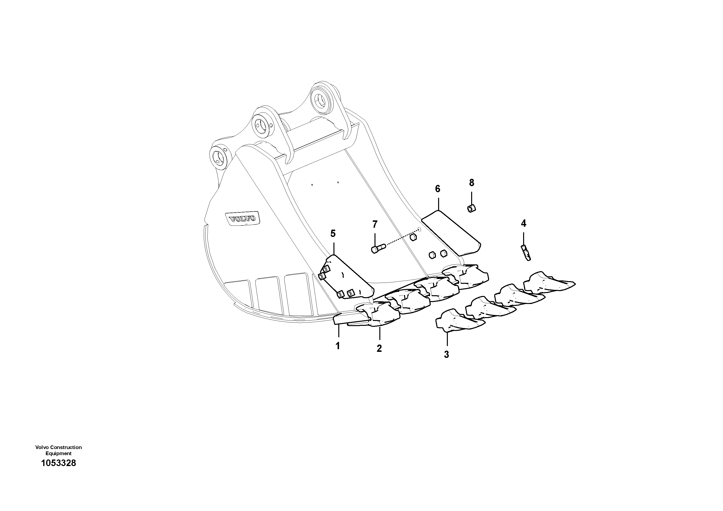 Cutting edge VOE14657443 VOLVO