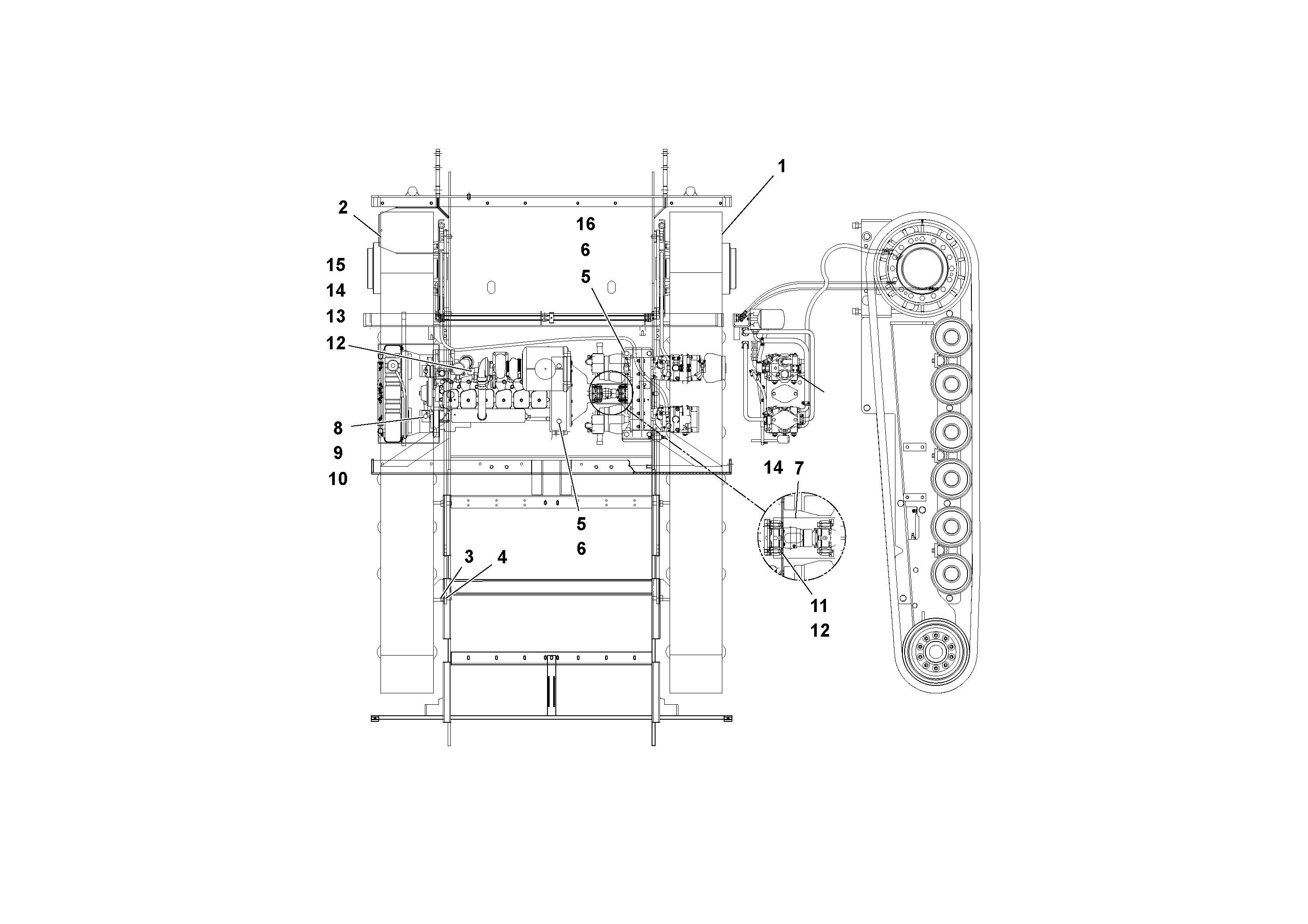 Mounting rail RM95995213 VOLVO