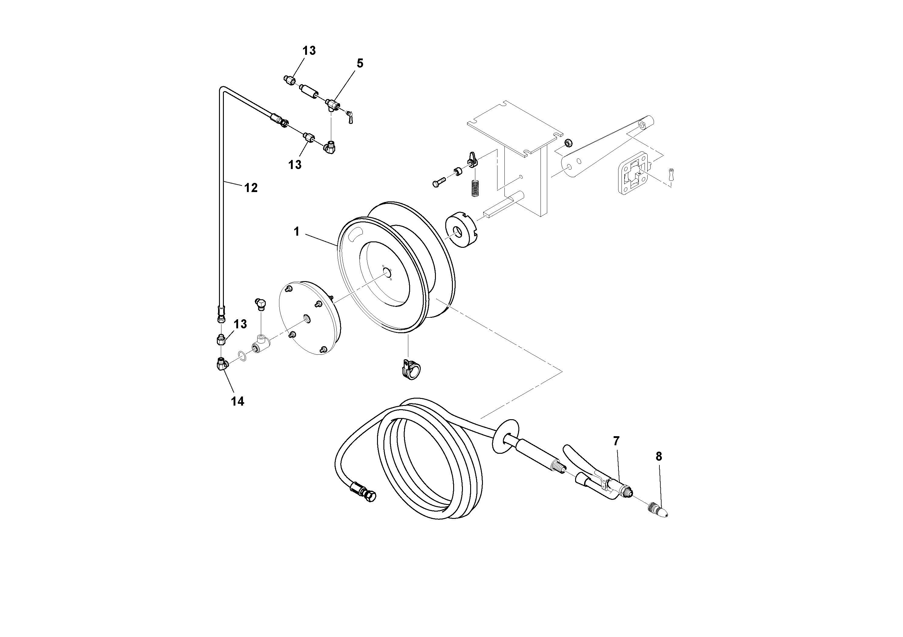 Breather pipe VOE12821464 VOLVO