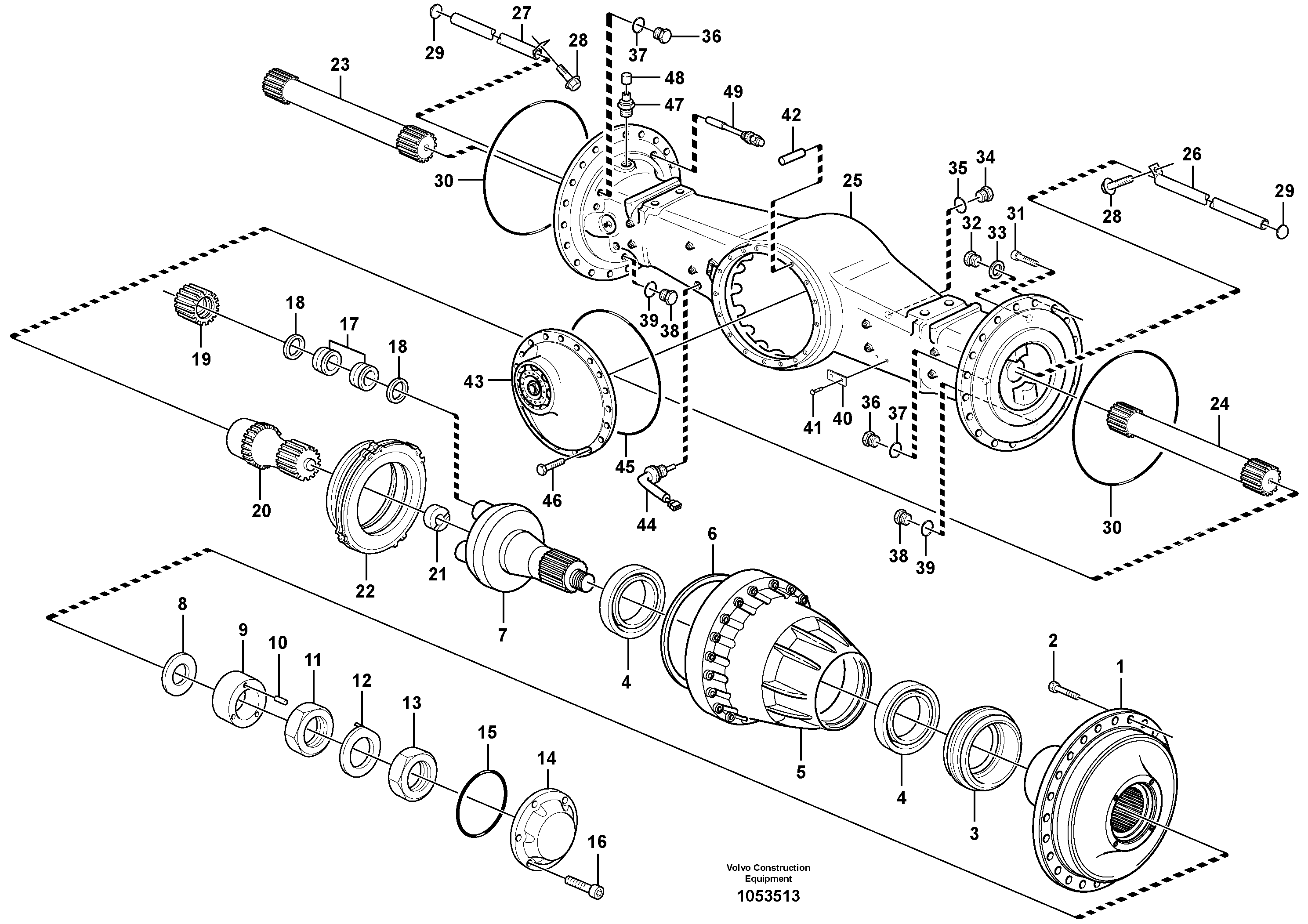 Bearing Housing TEL/VOE15022777 VOLVO