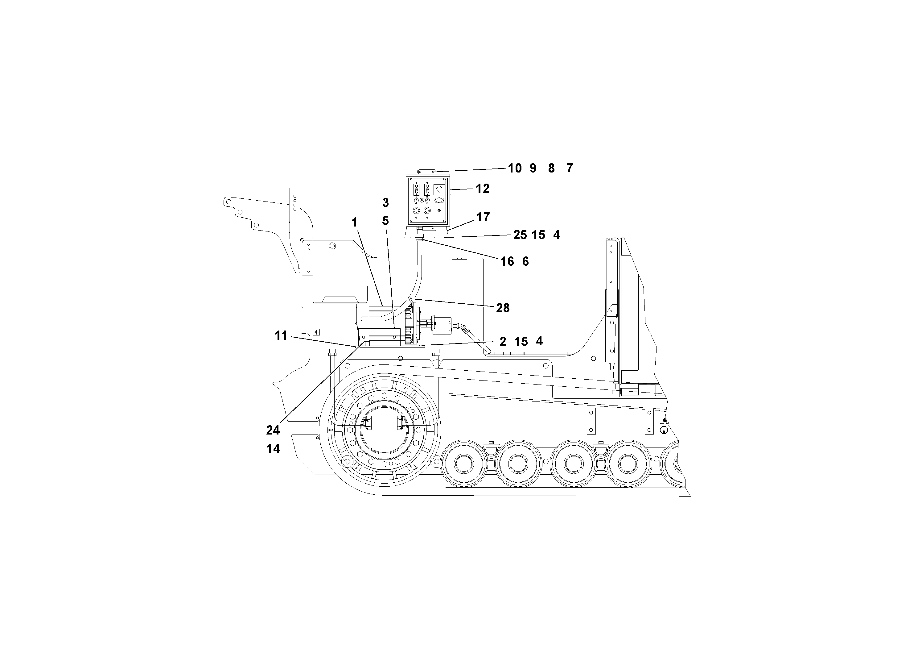 Seat frame RM46639654 VOLVO