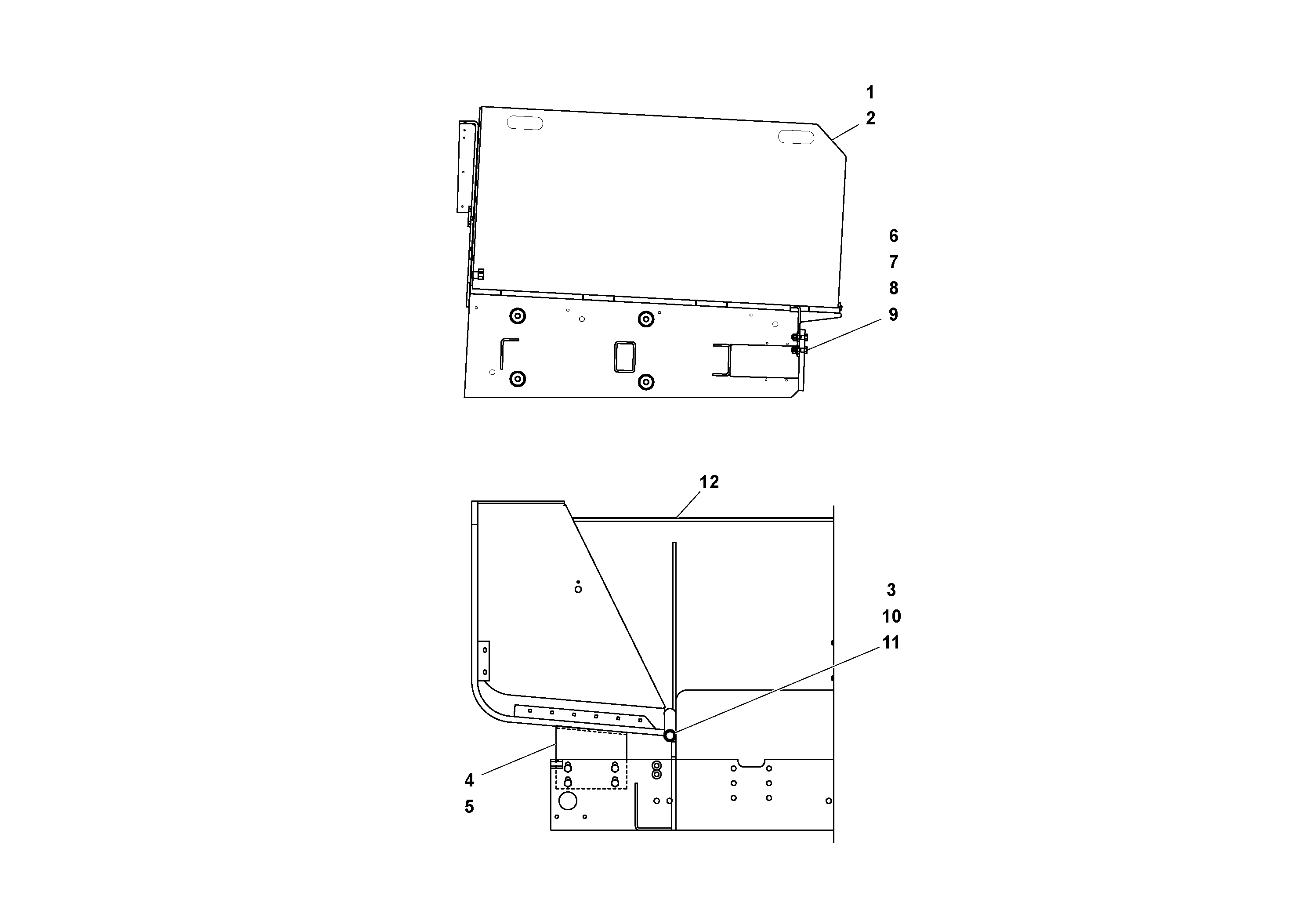 Frame, rear part RM46636155 VOLVO