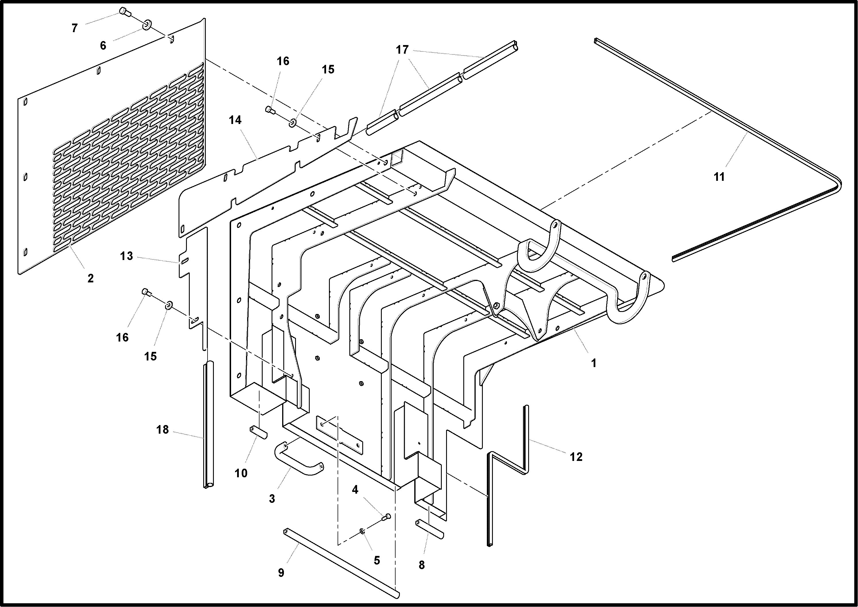 Cabin roof RM46645727 VOLVO