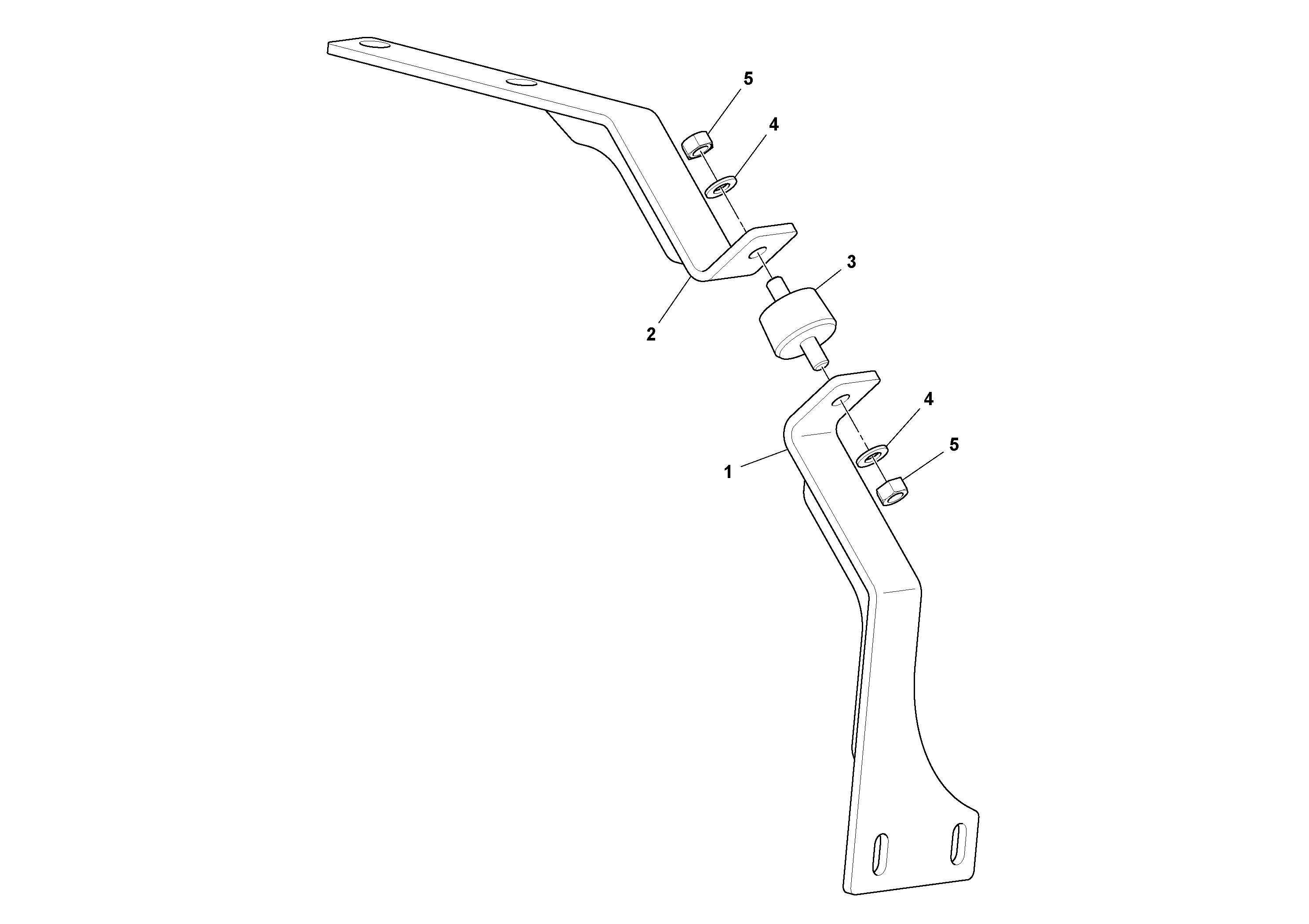 Seat frame RM46644936 VOLVO
