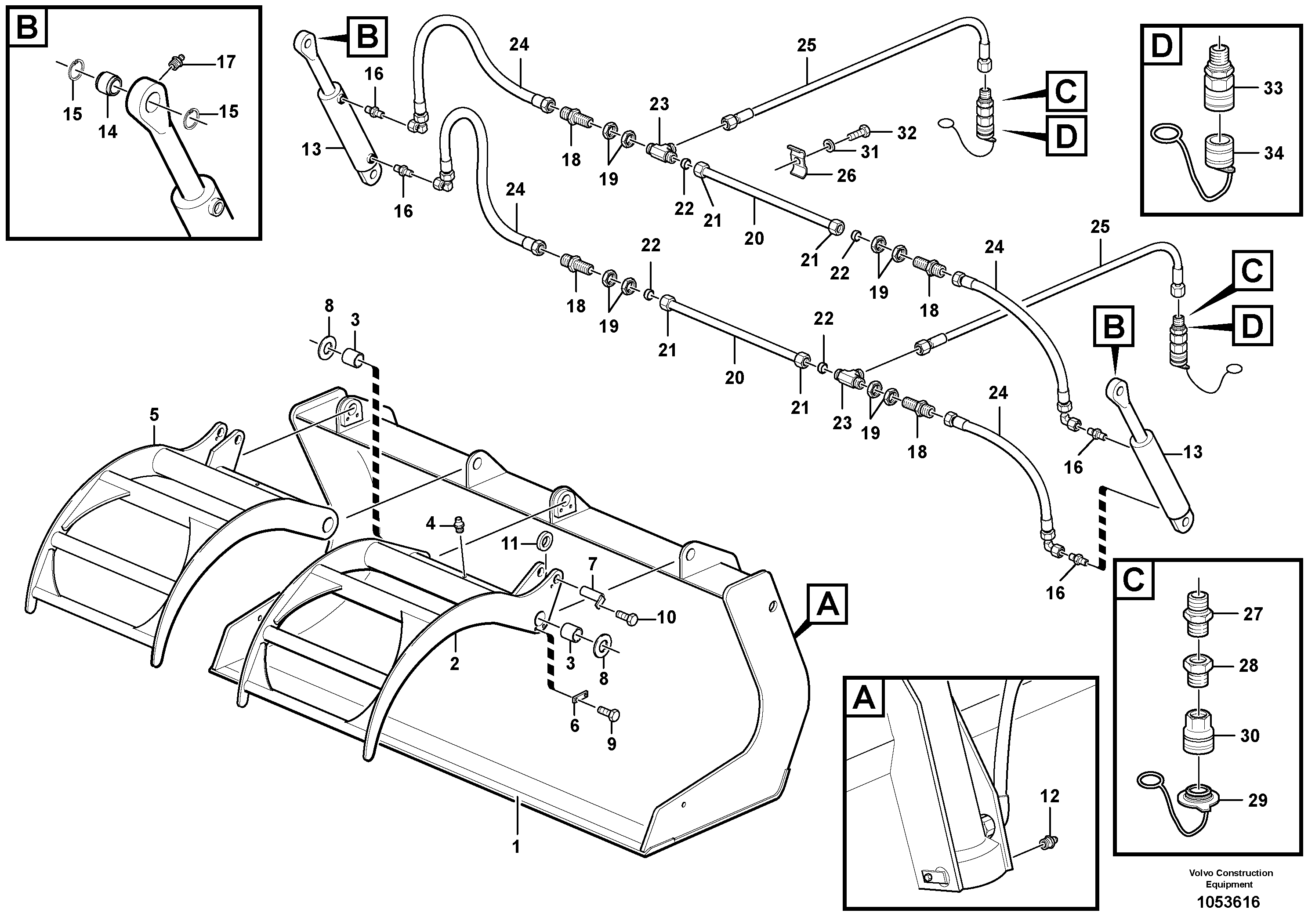 Oil Tap VOE11305085 VOLVO