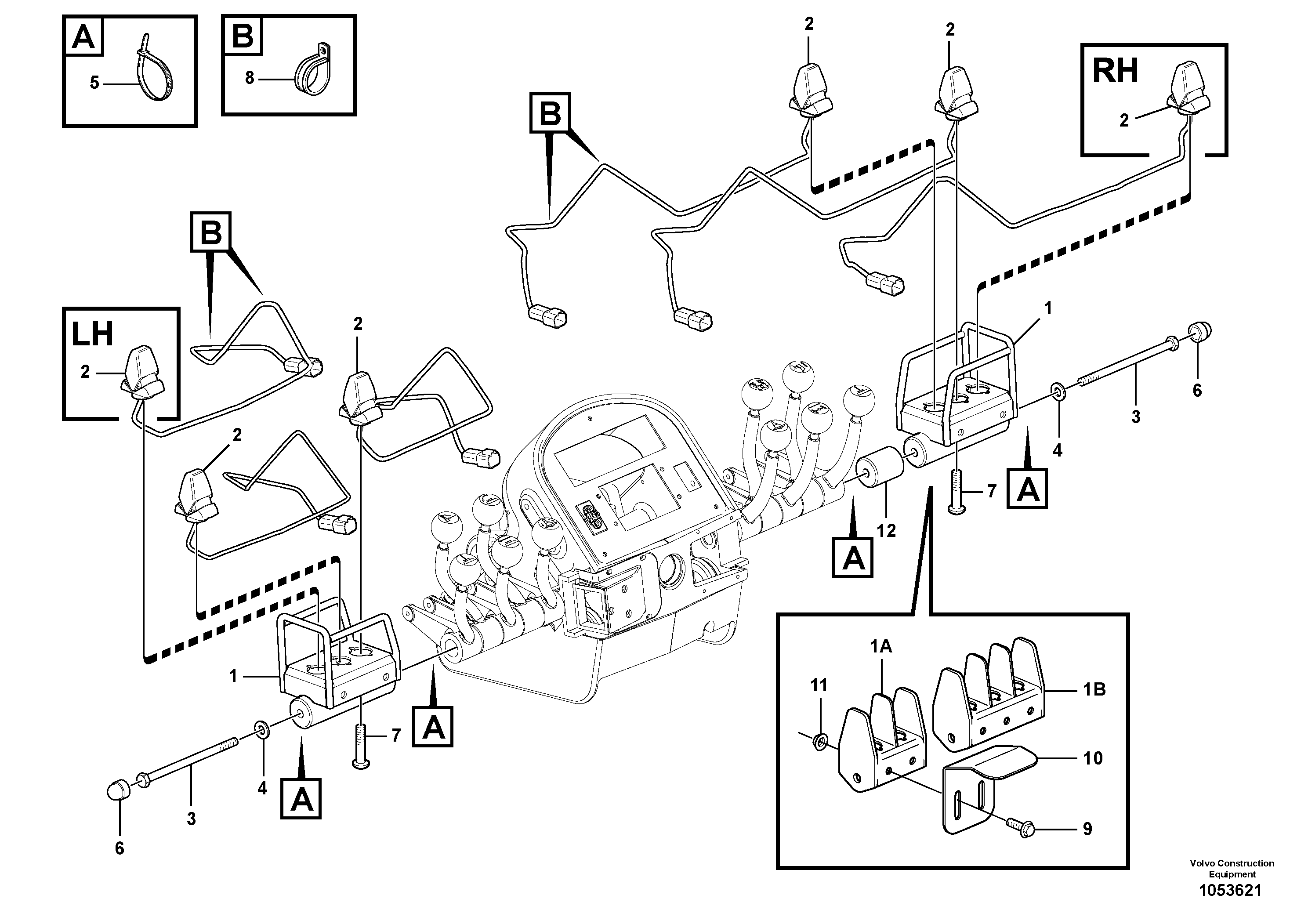 Mounting rail VOE983909 VOLVO