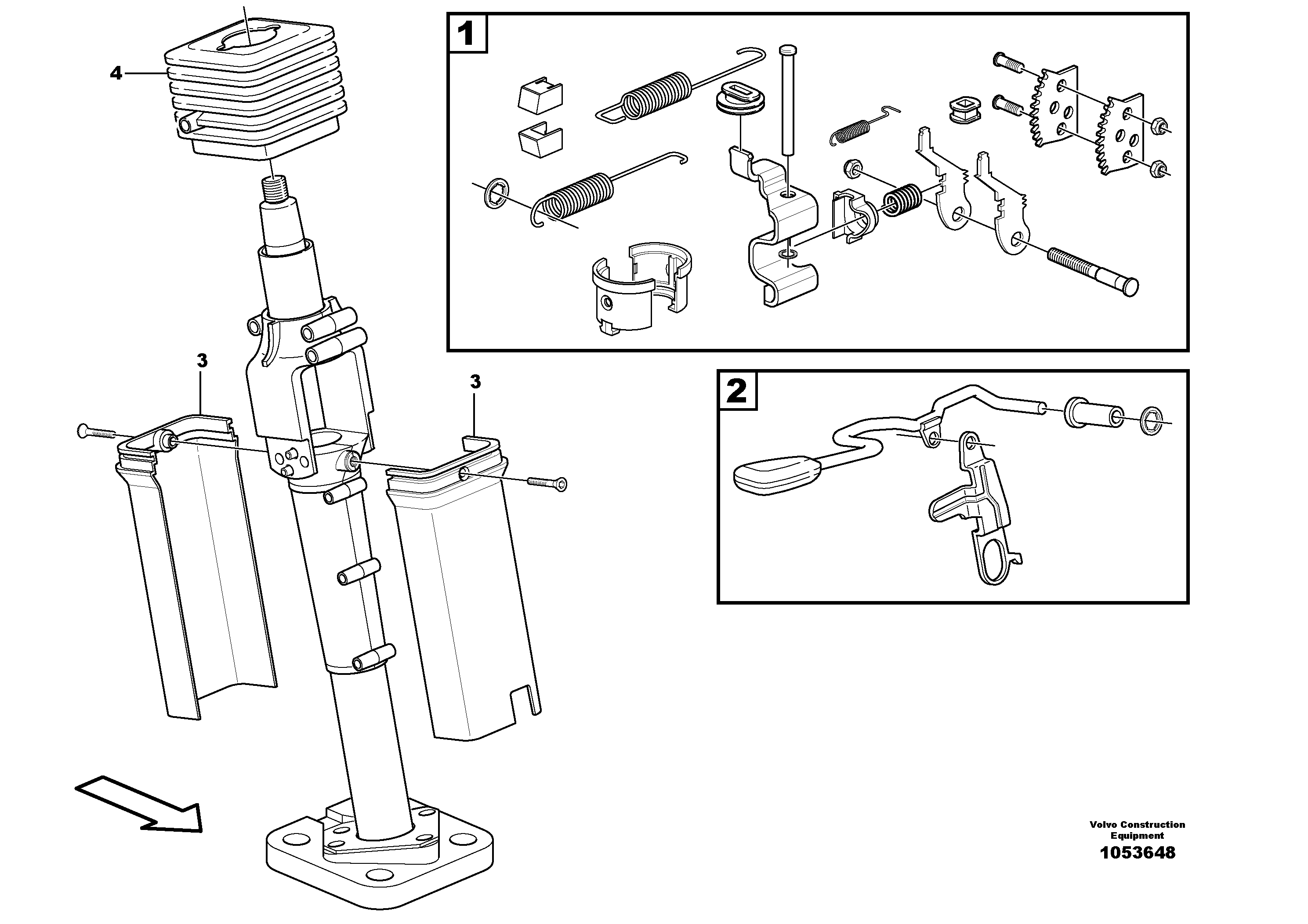 Warning Switch VOE15146970 VOLVO