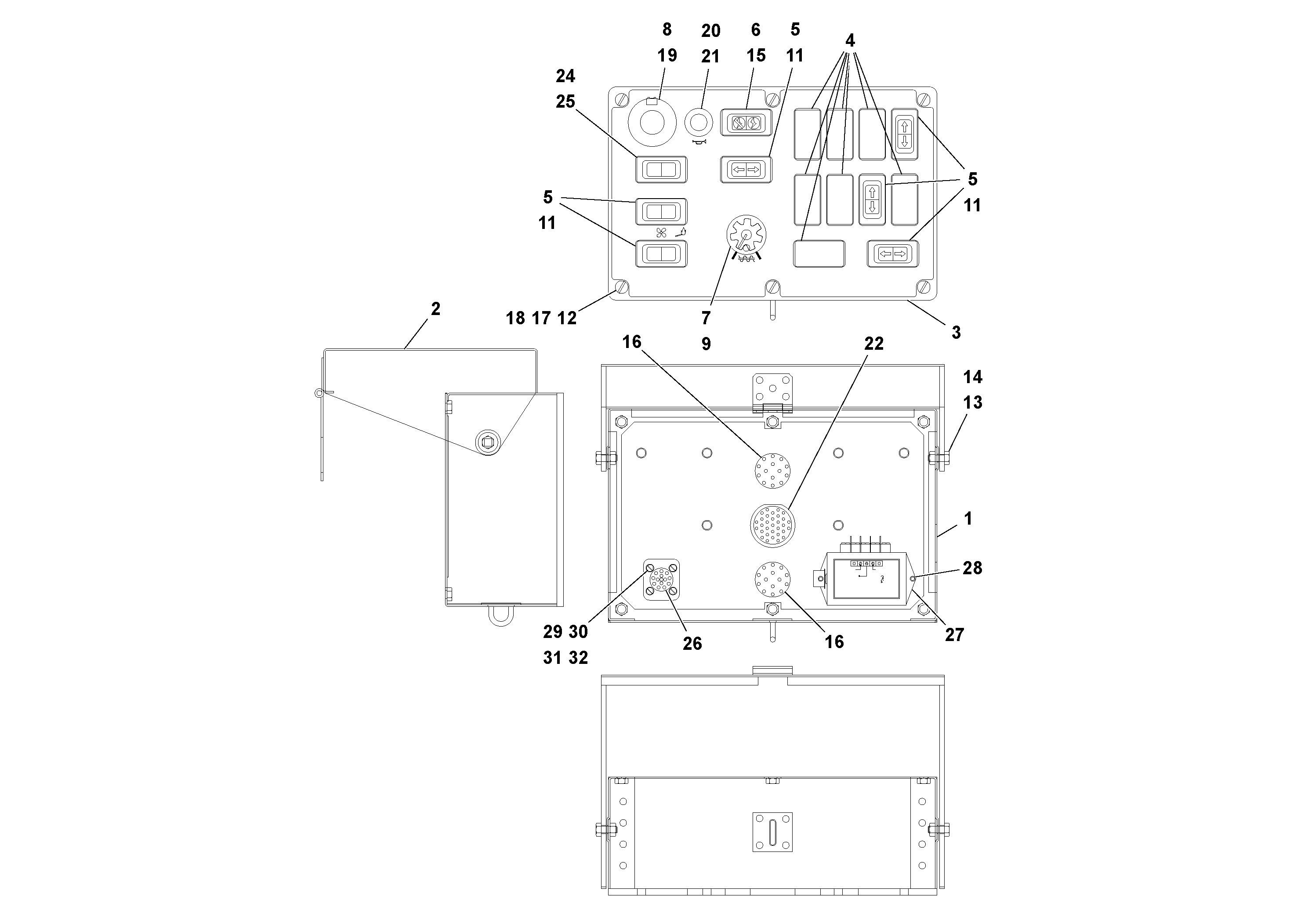Rec.housing RM43894823 VOLVO