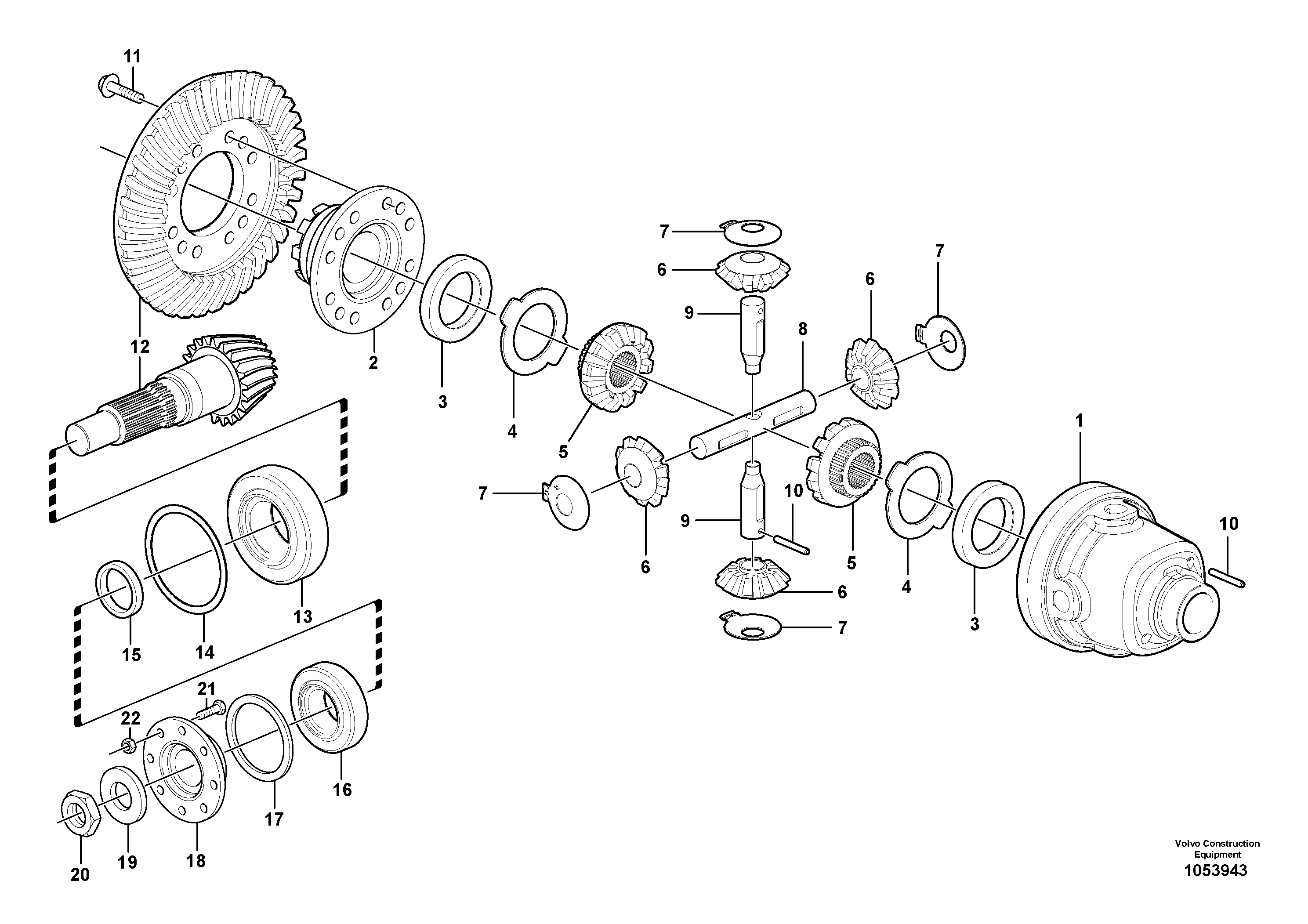 Screw SA8320-03450 VOLVO