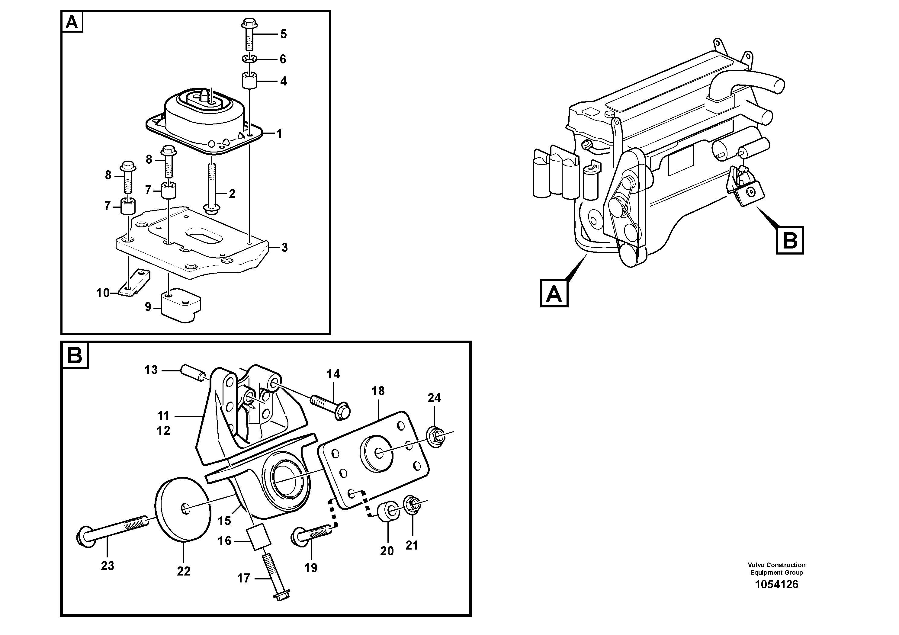 Hip Belt VOE15134819 VOLVO