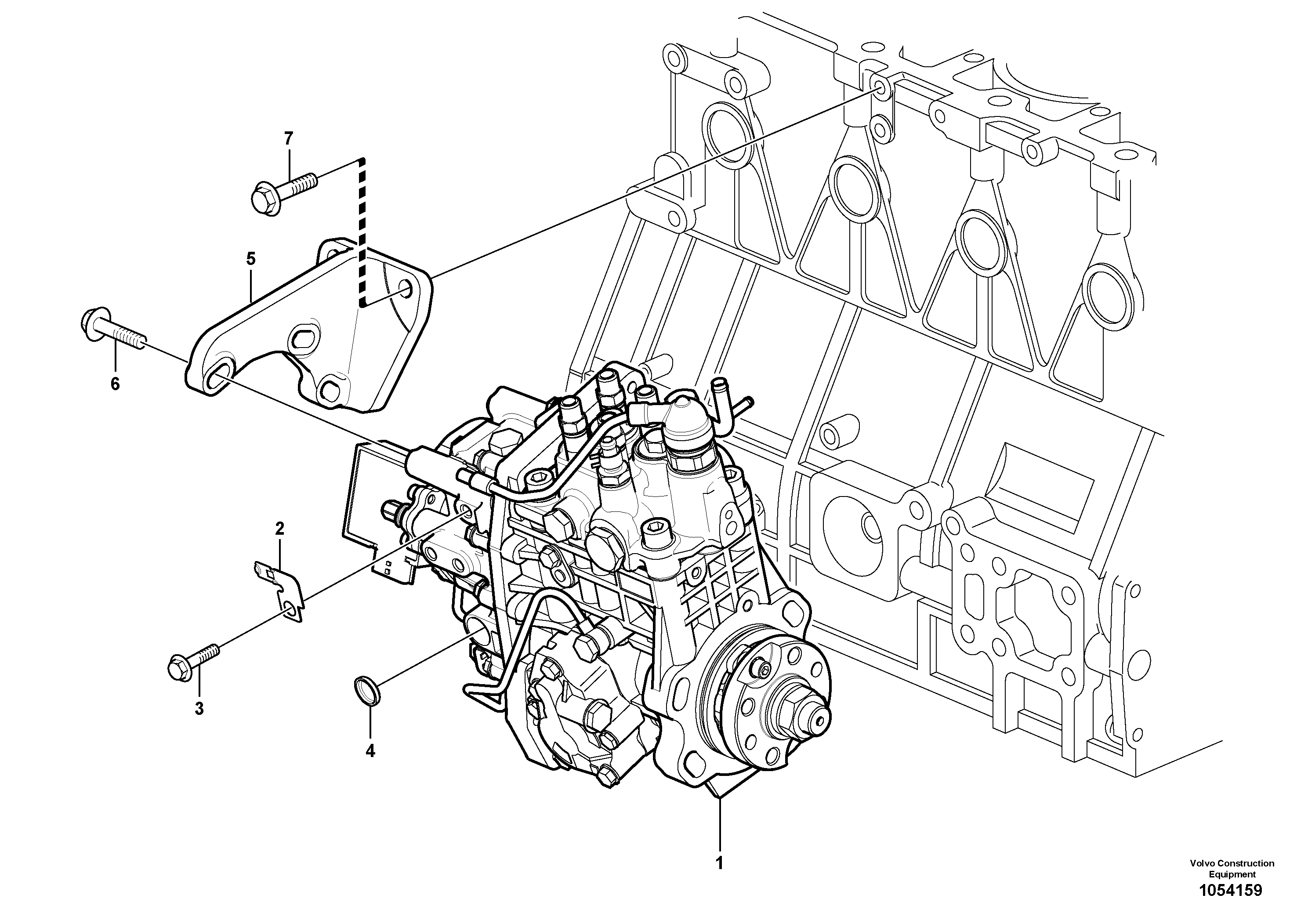 Pierce Nut VOE15103606 VOLVO