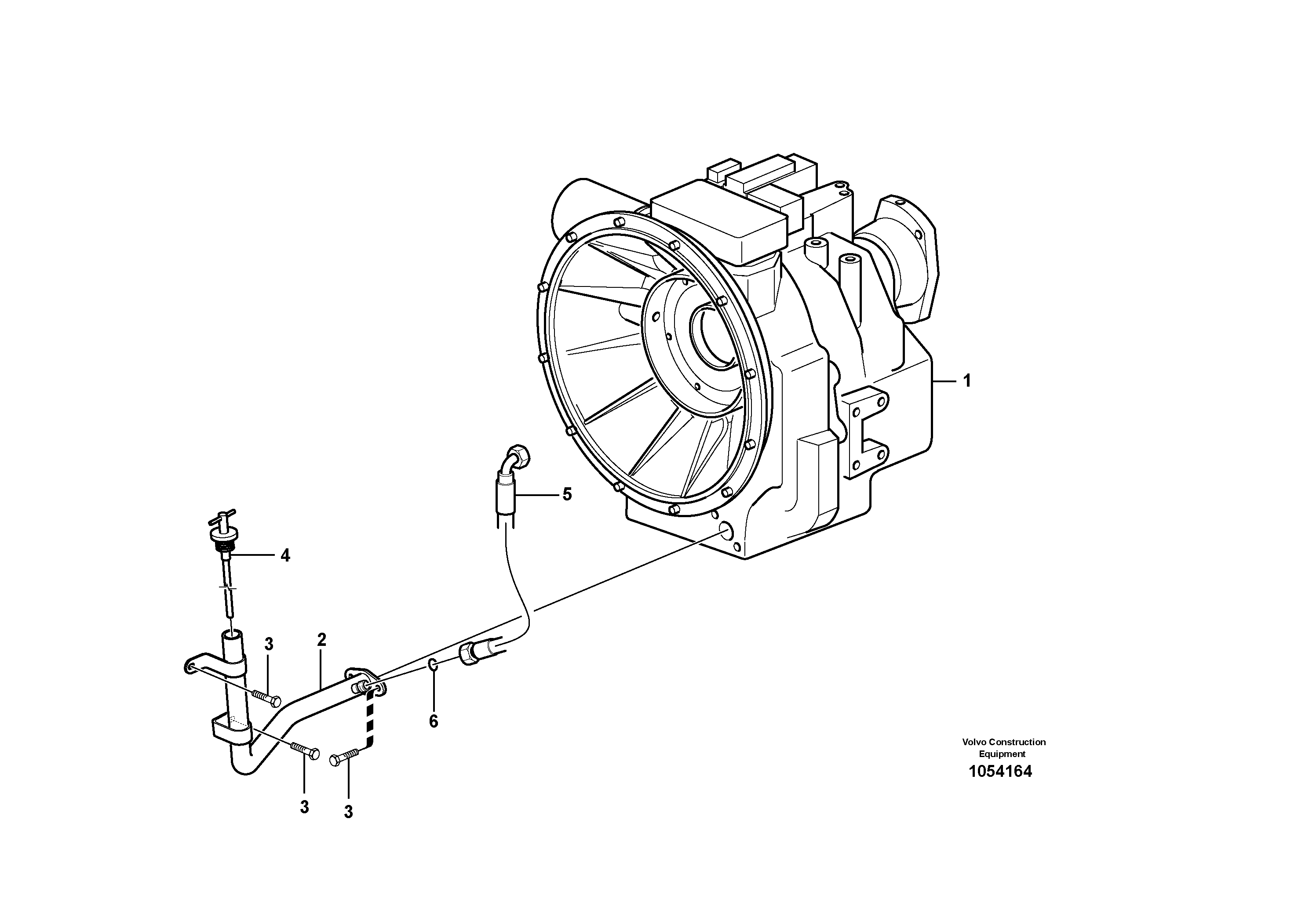 Valve Ass. For Slew VOE16205791 VOLVO