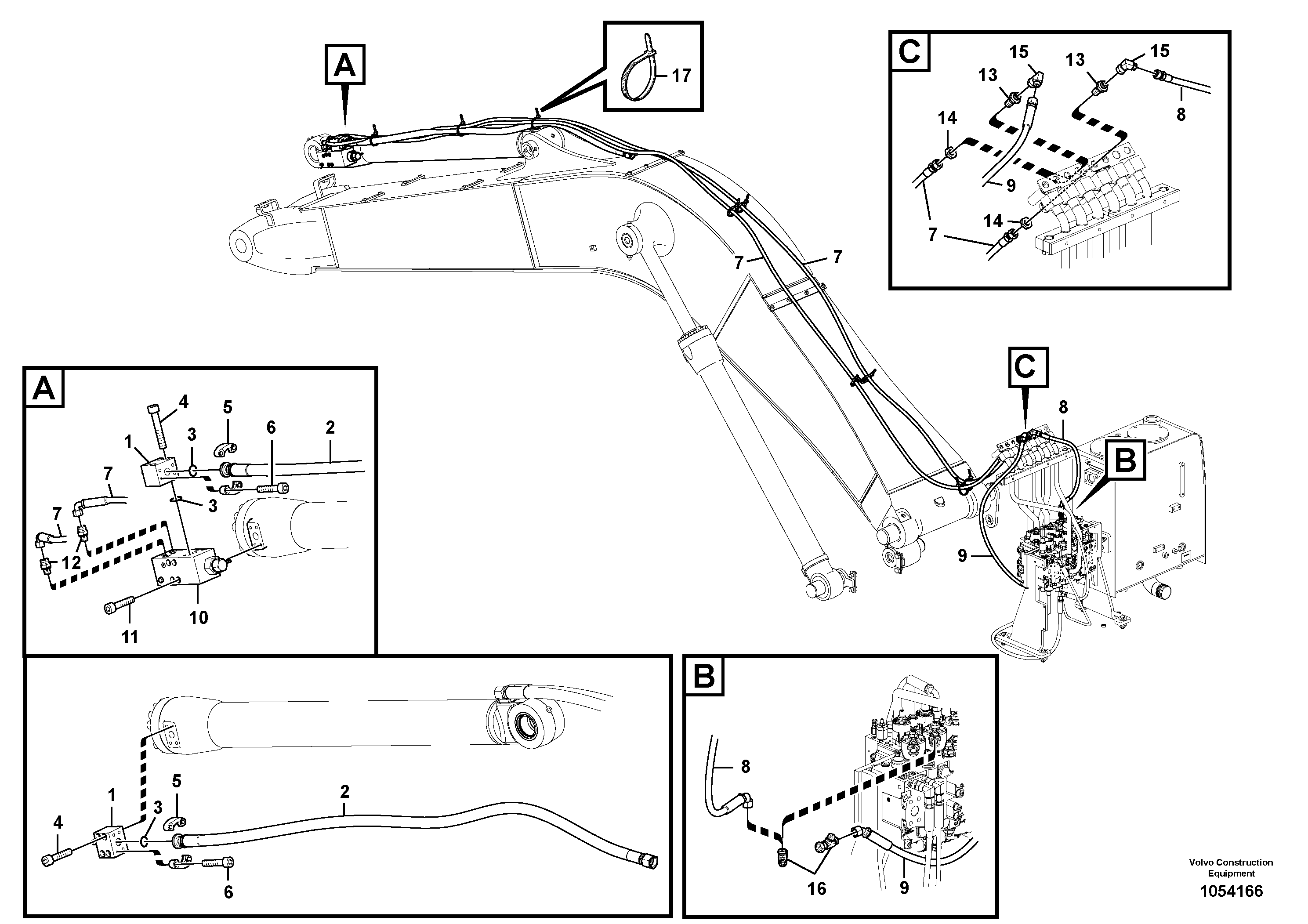 Timing gear casing VOE15051864 VOLVO