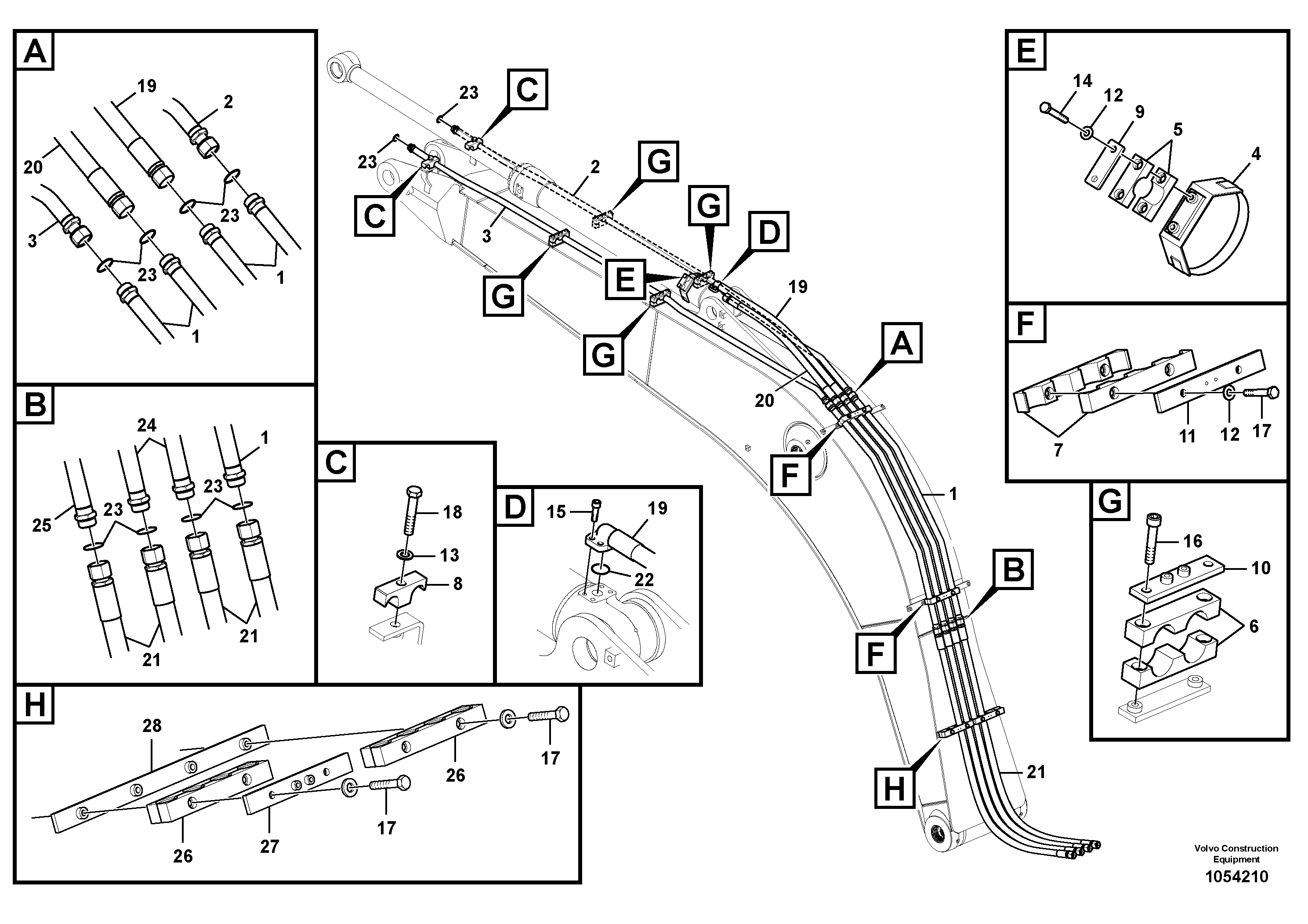 Timing gear casing VOE936857 VOLVO