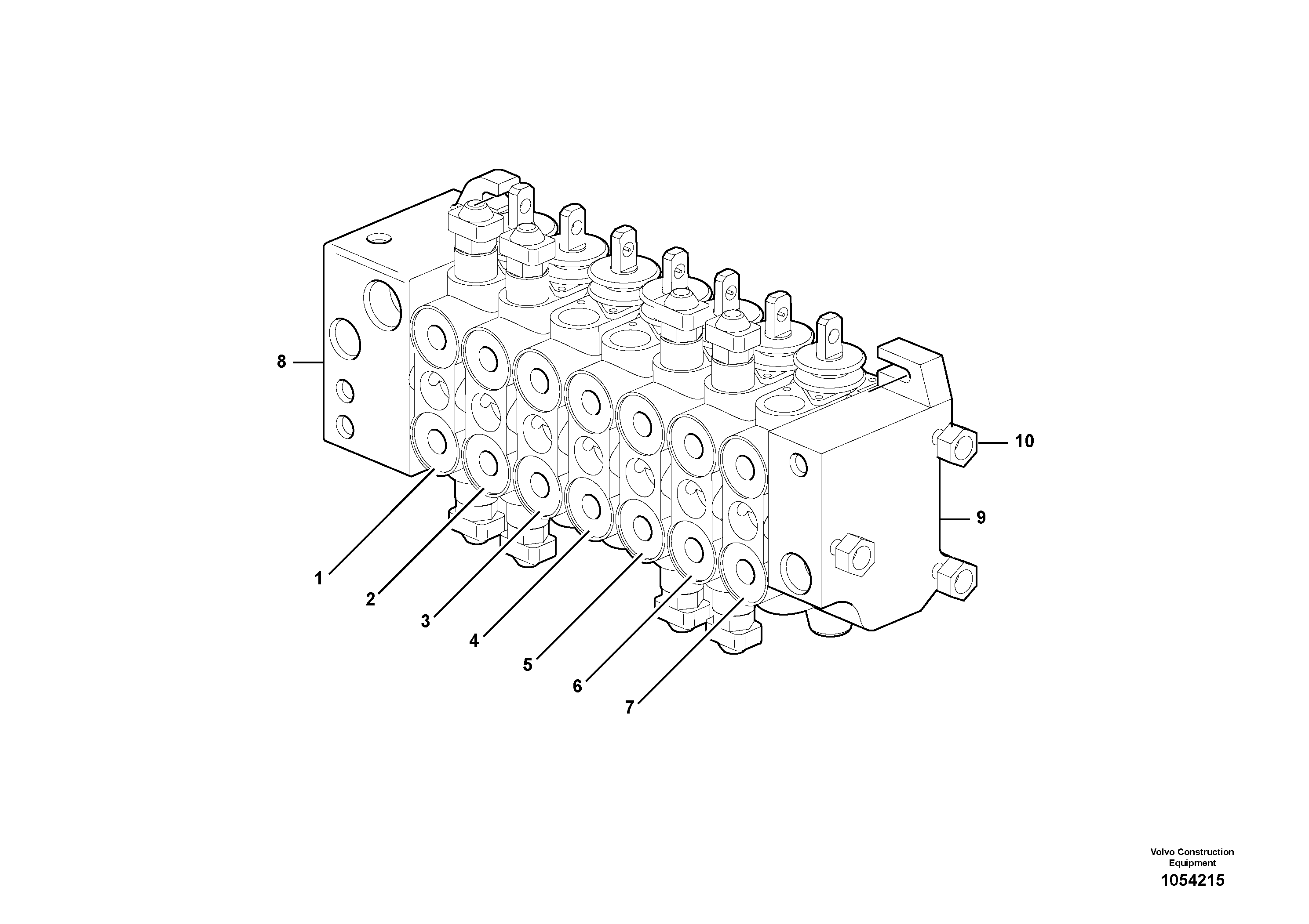 Power Cylinder VOE15149798 VOLVO