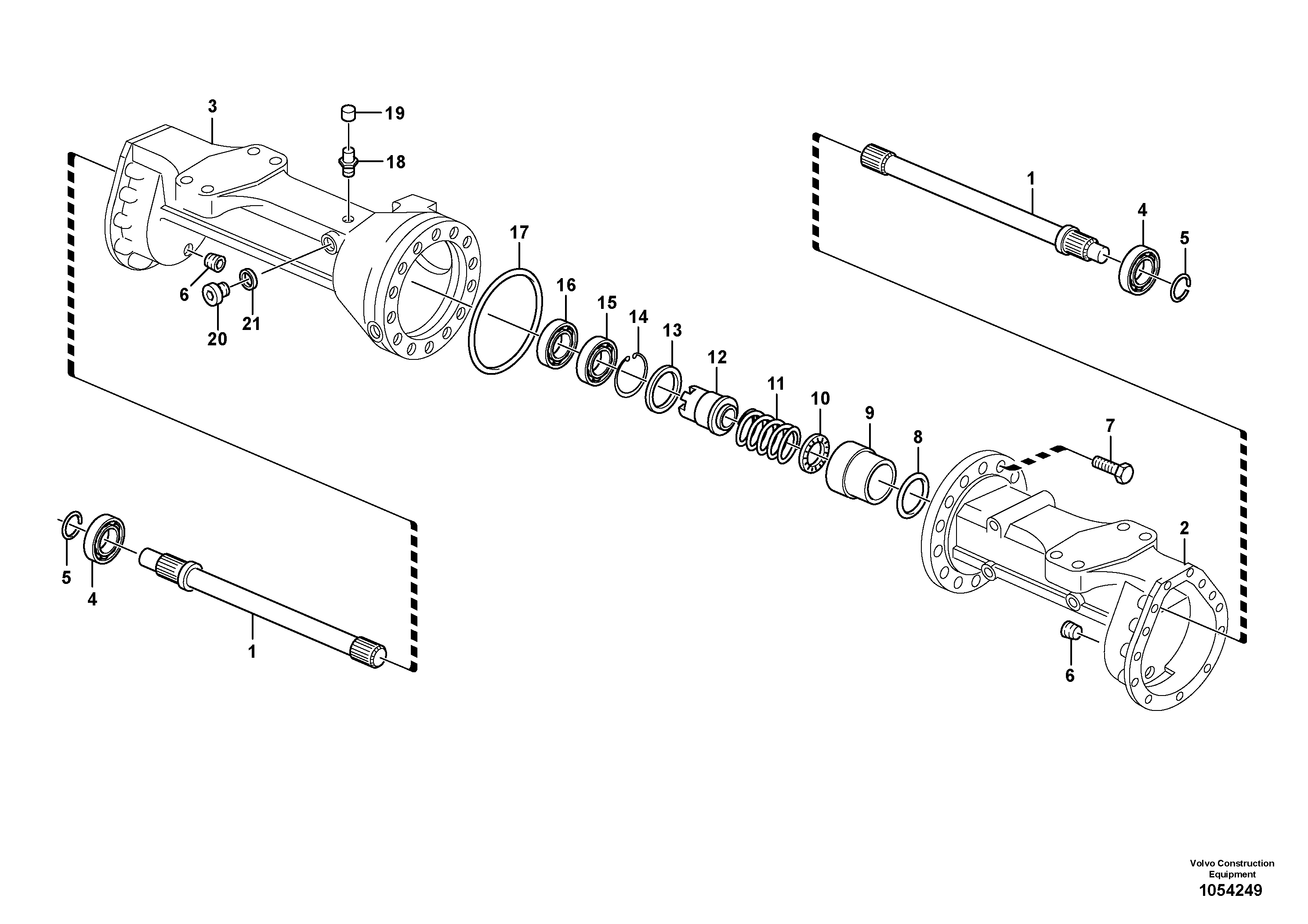 Protecting plate VOE/ZM15163338 VOLVO