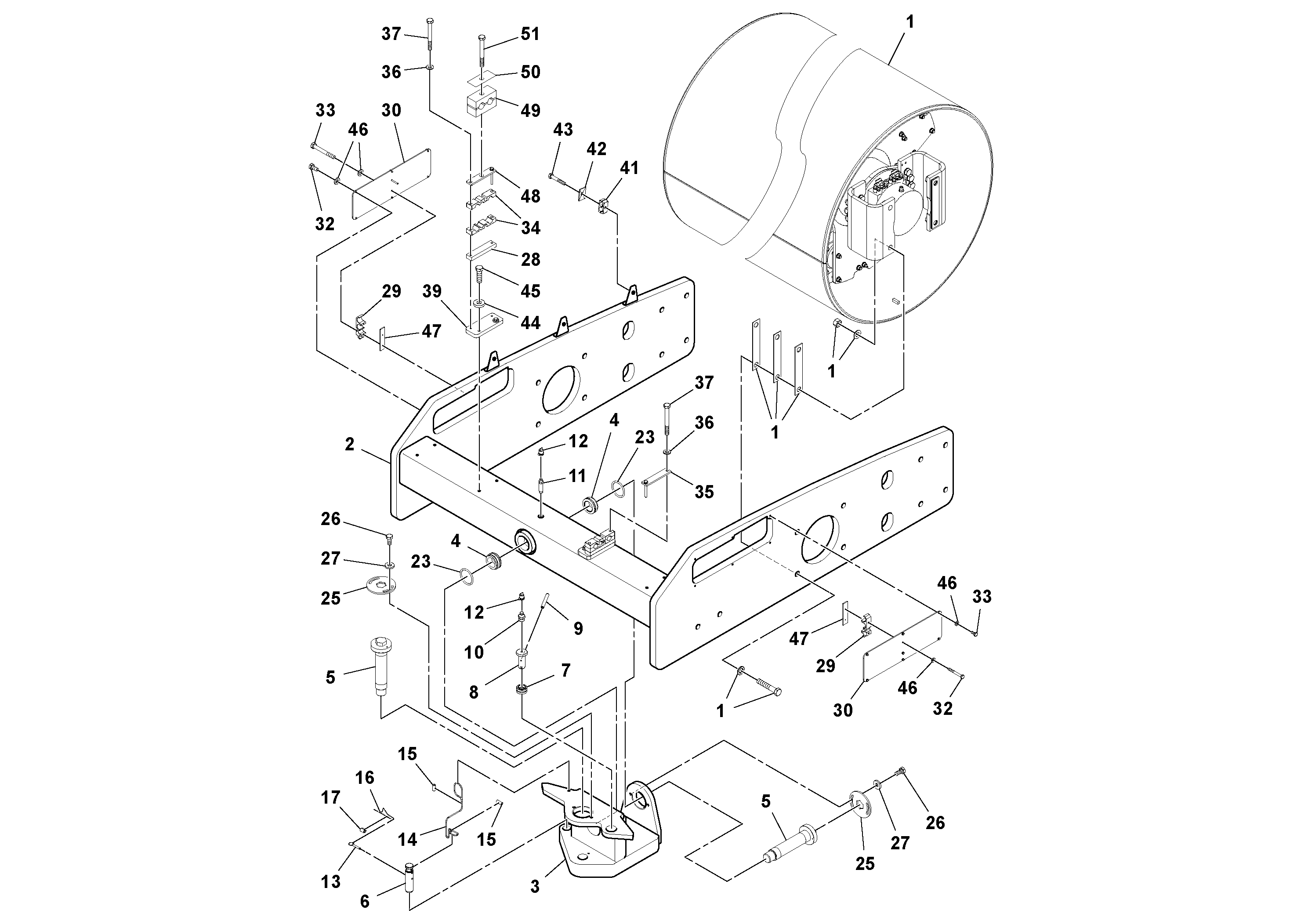 Swivel RM46636767 VOLVO