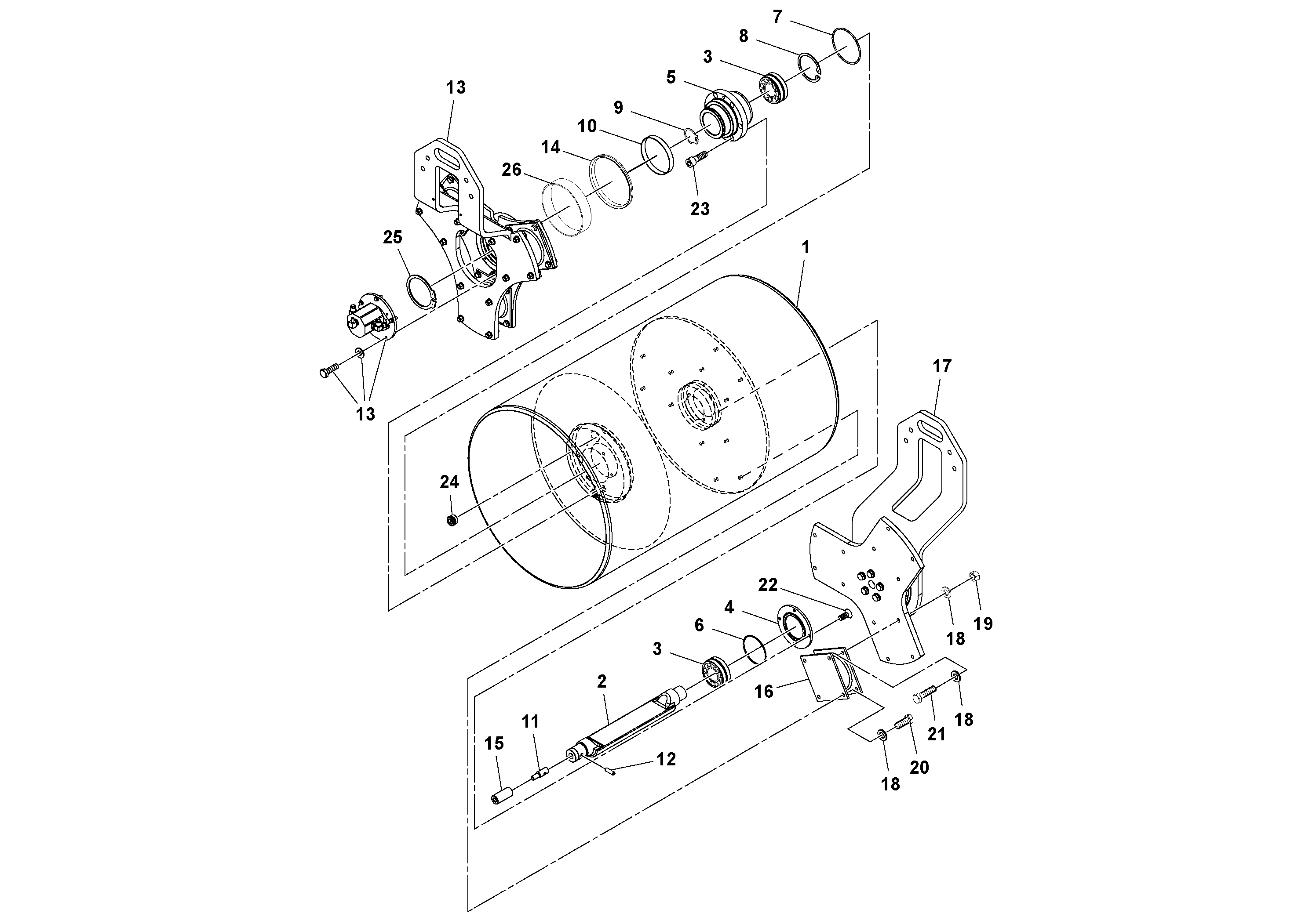 Accumulator block RM13209572 VOLVO