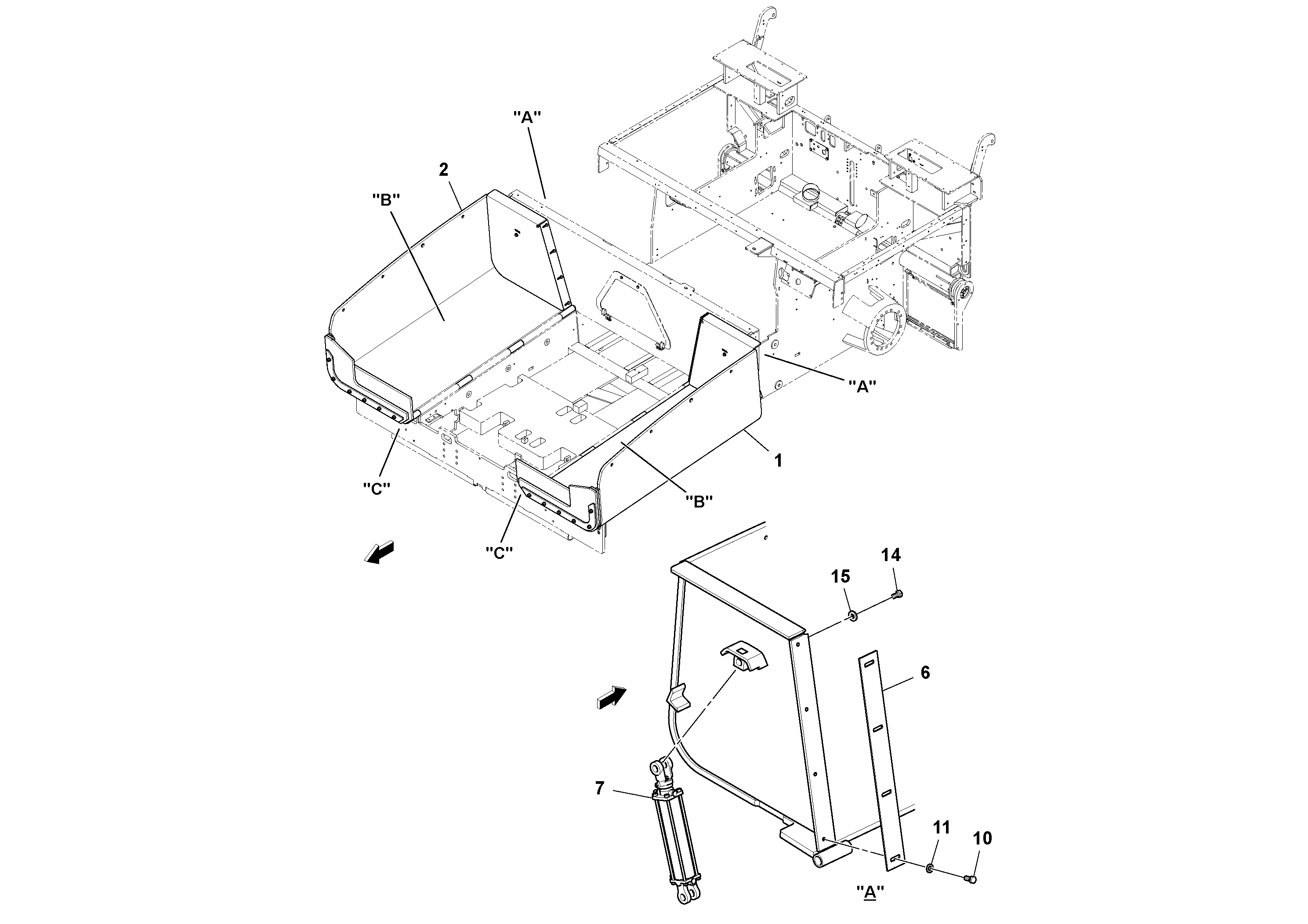 Stair RM43969211 VOLVO