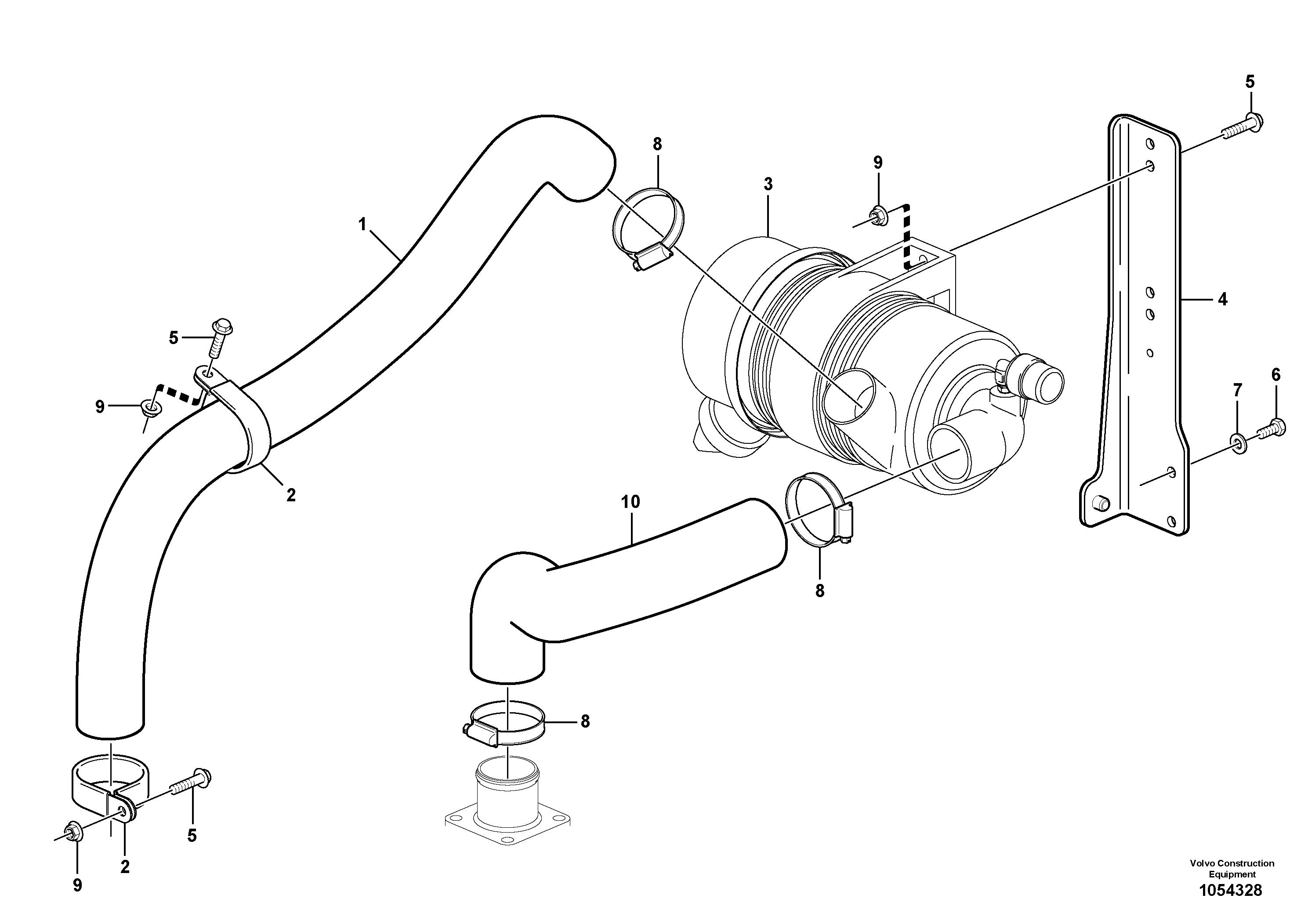Upper Wiper VOE15639967 VOLVO