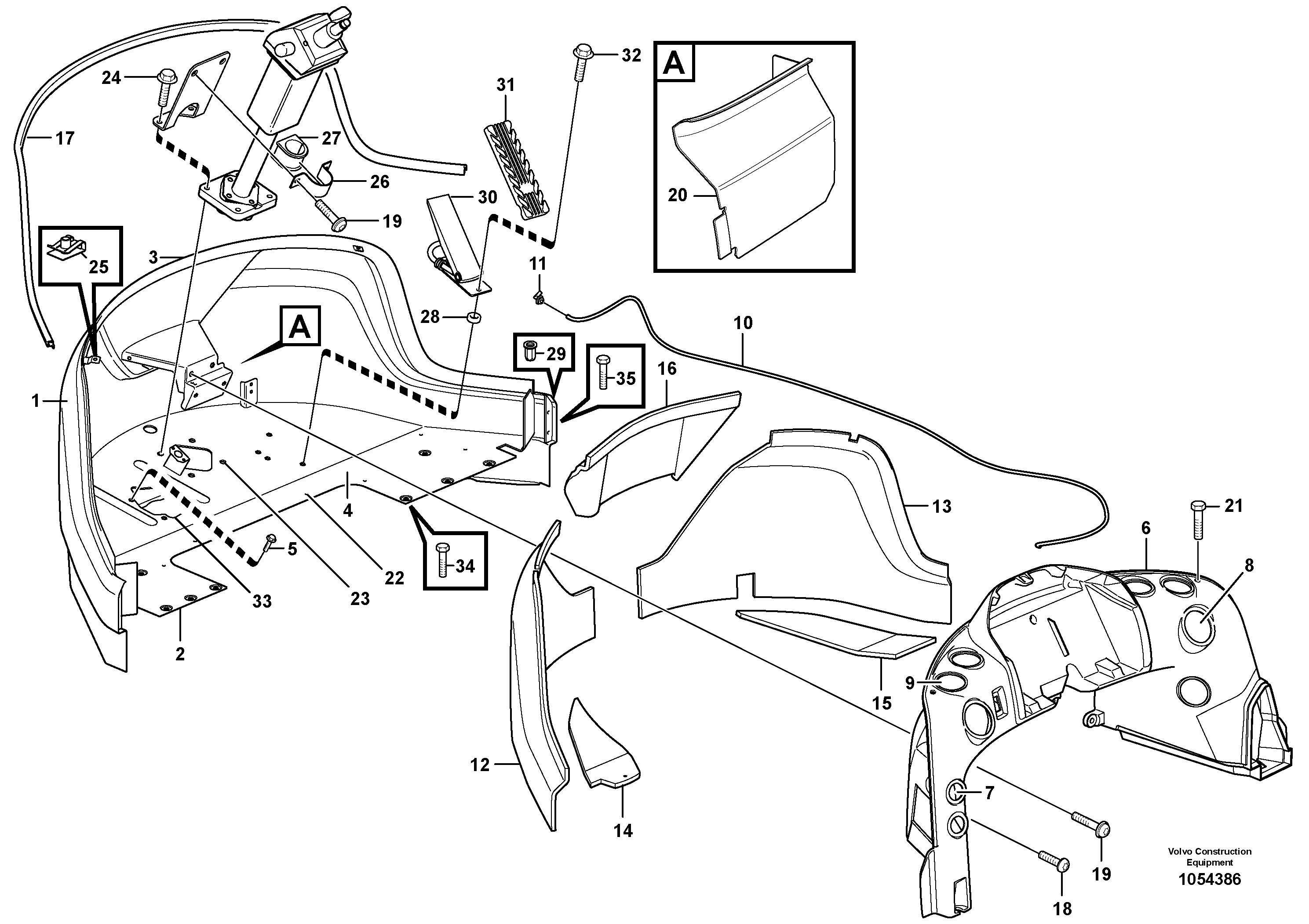 Engine heater VOE15079149 VOLVO