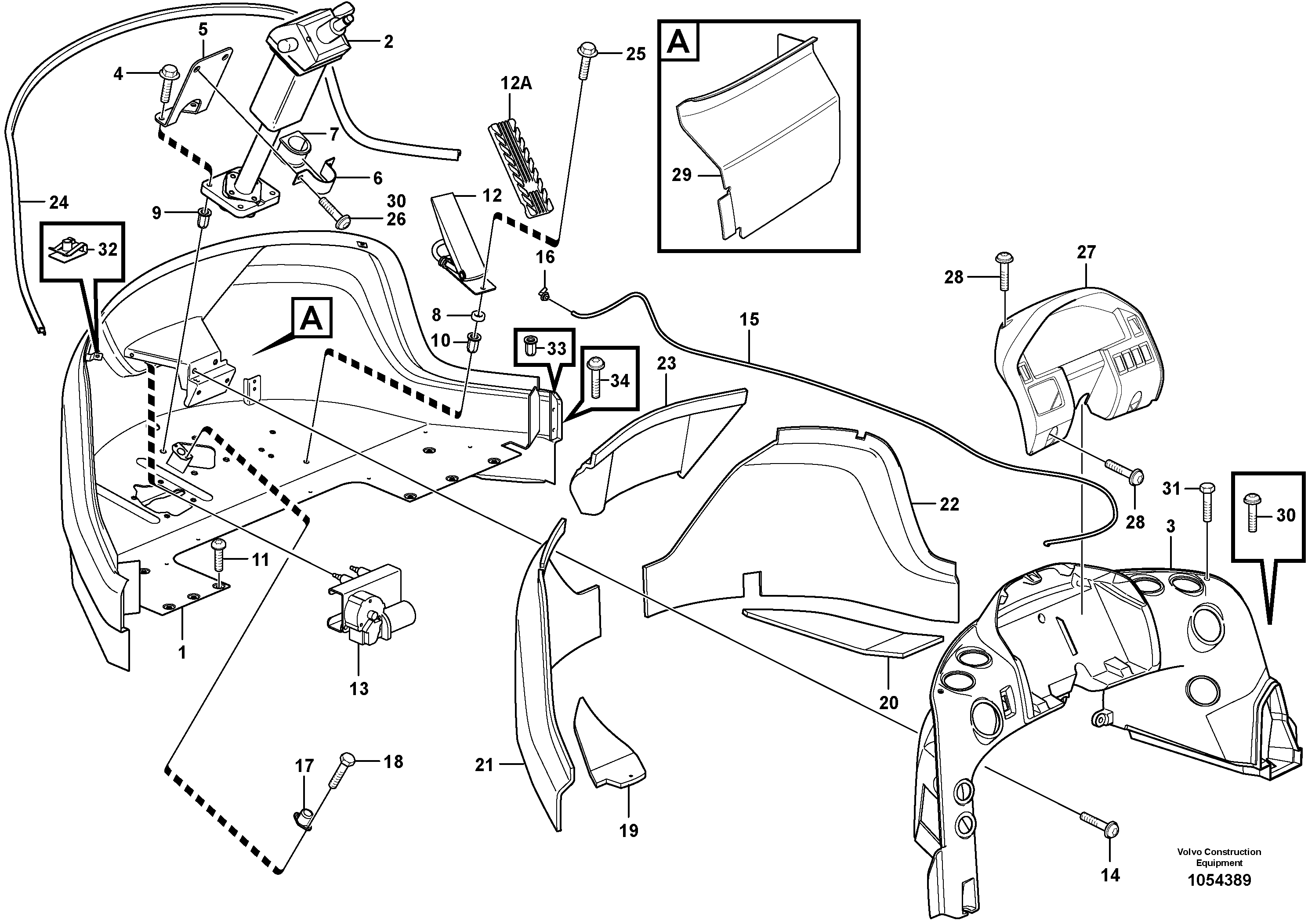 Engine heater VOE971382 VOLVO