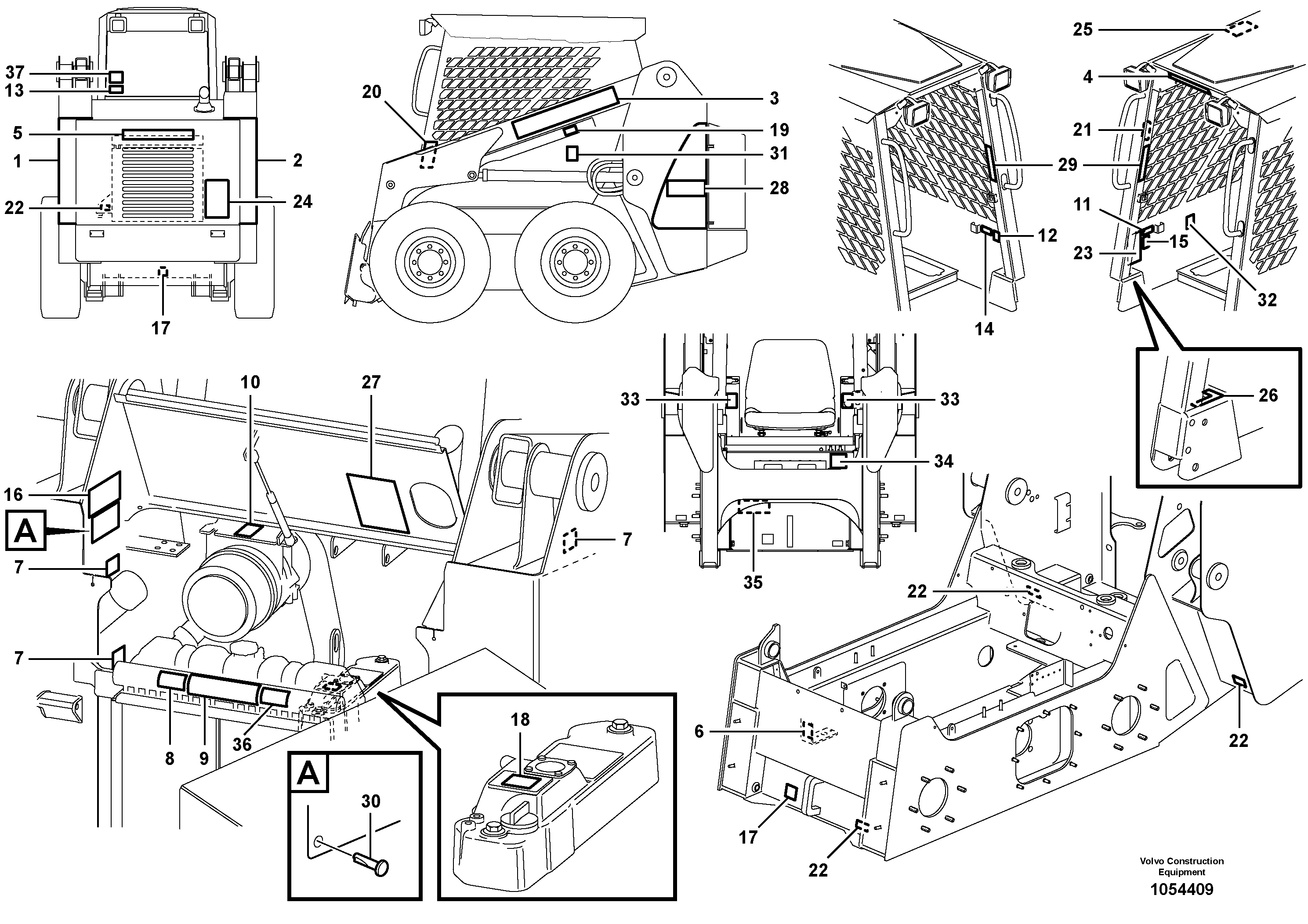 Cylinder Block VOE11852425 VOLVO