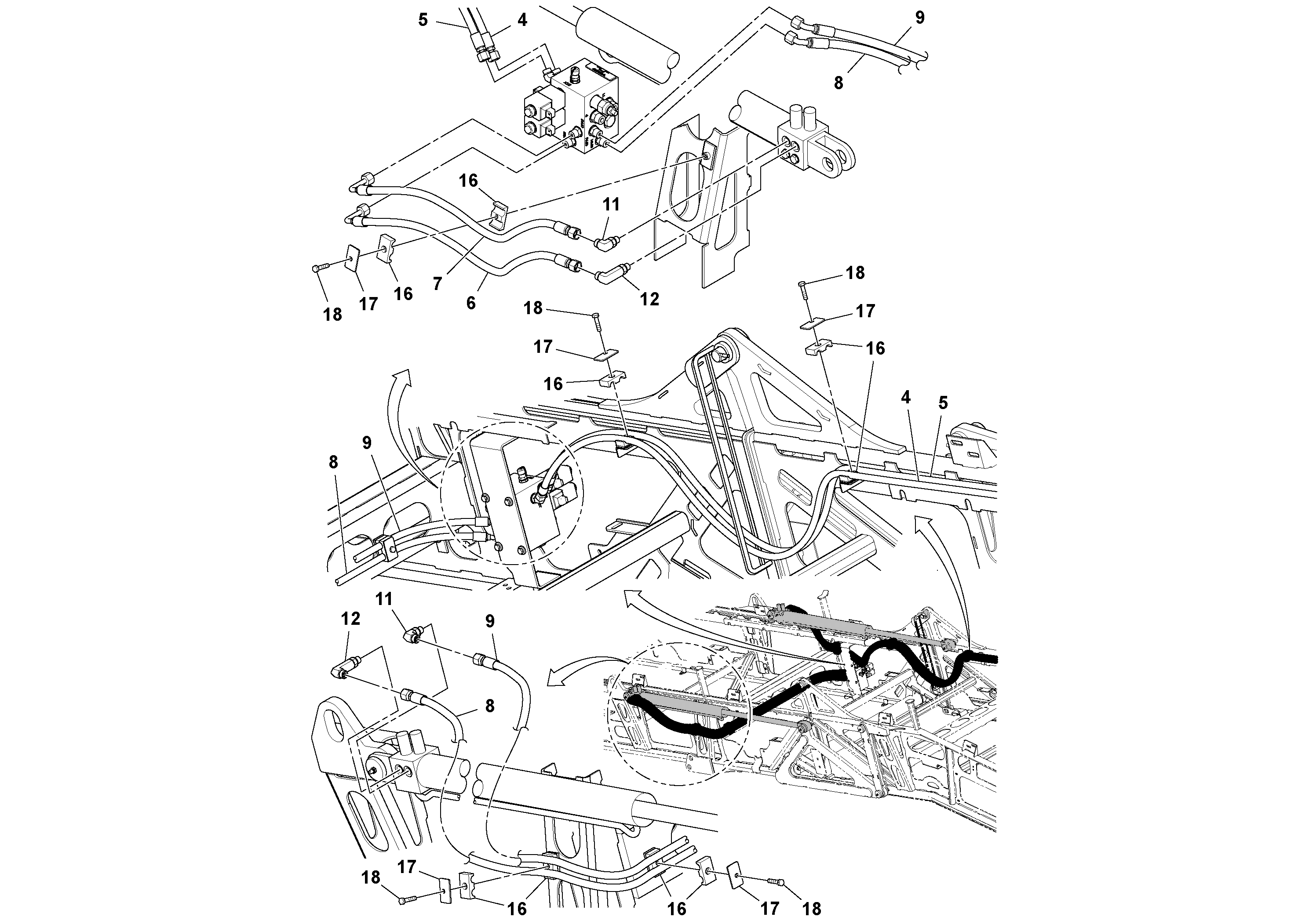 Timing gear casing RM43961341 VOLVO