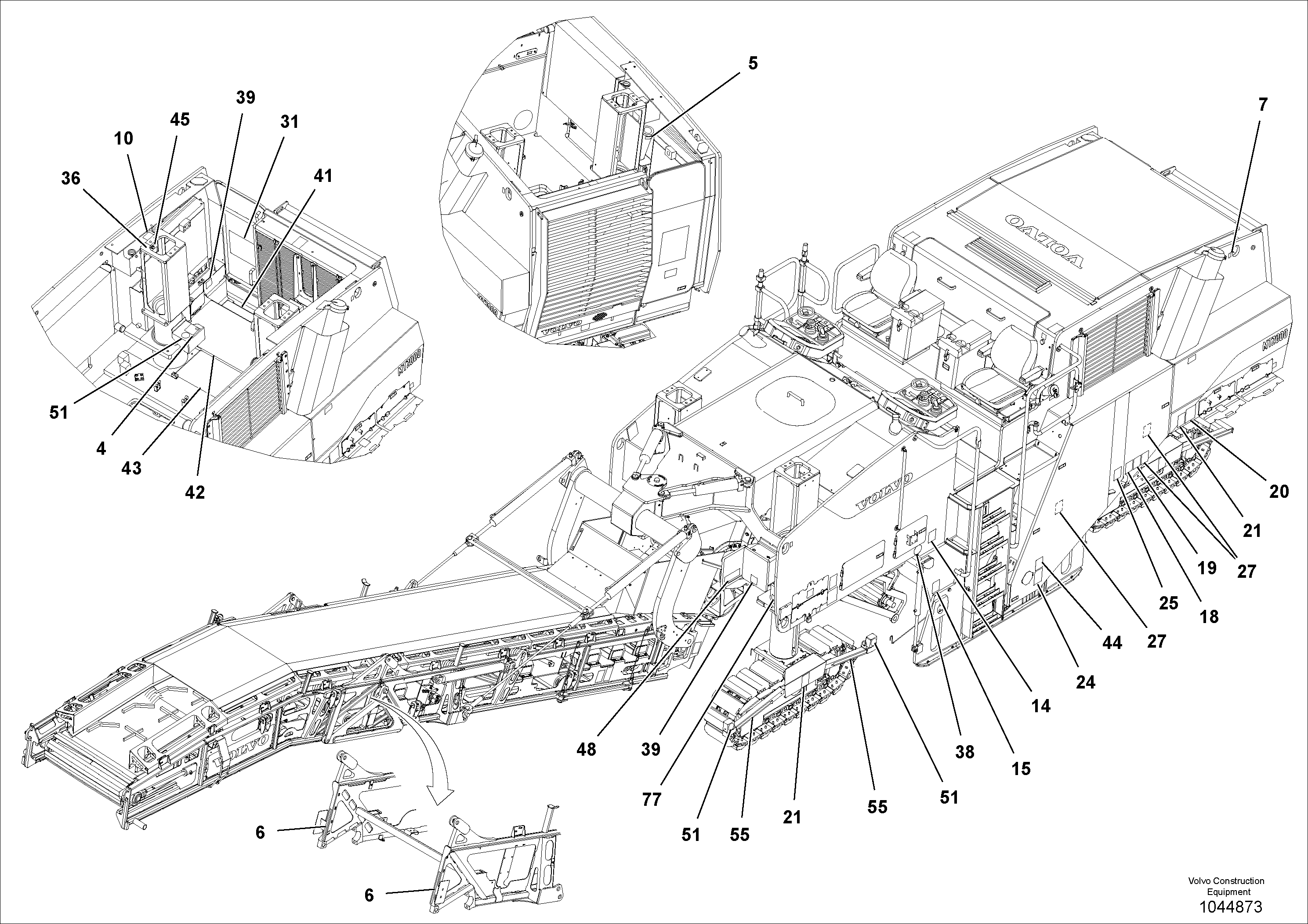 Cylinder Block RM43898451 VOLVO