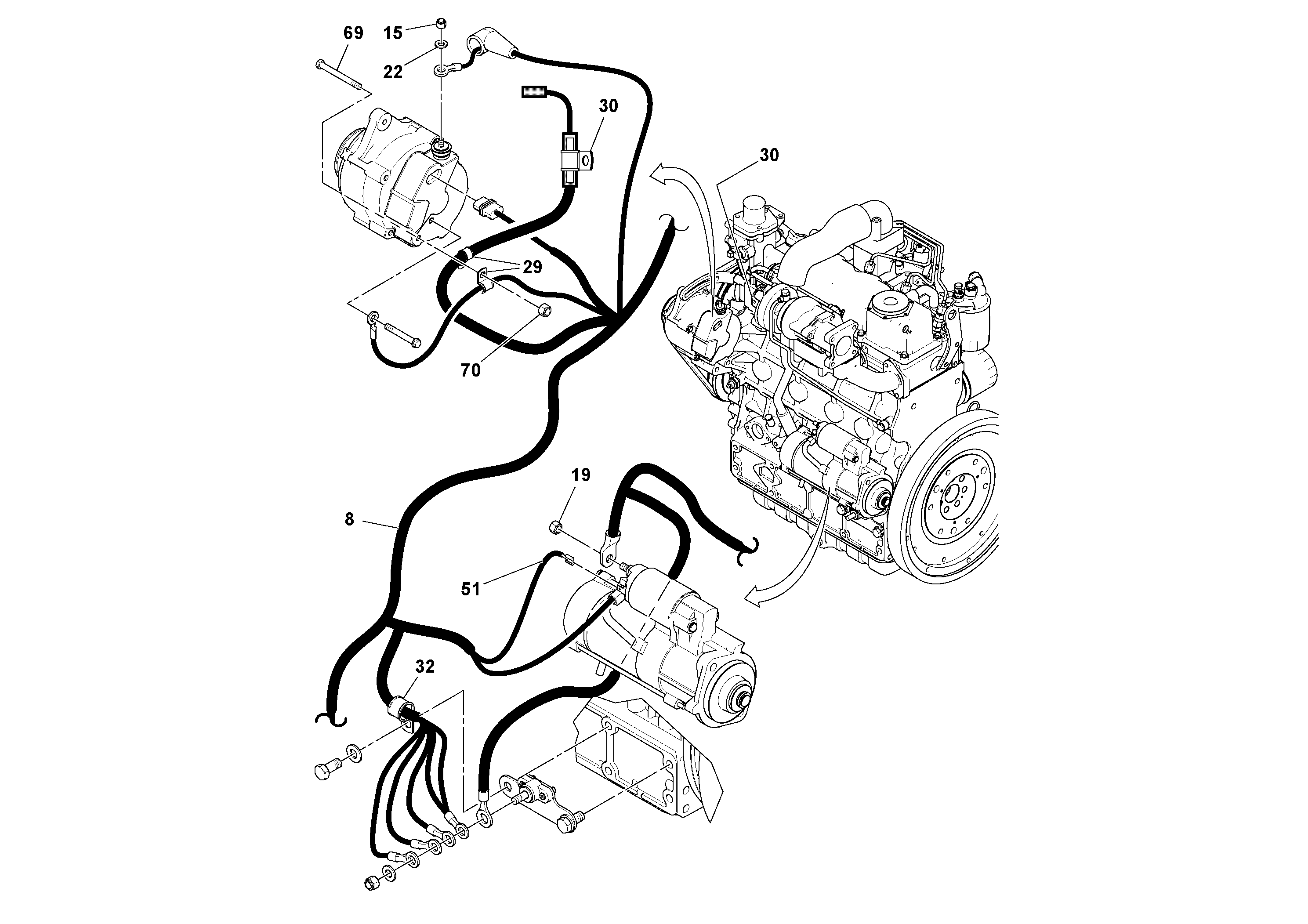 Mounting rail RM96714795 VOLVO