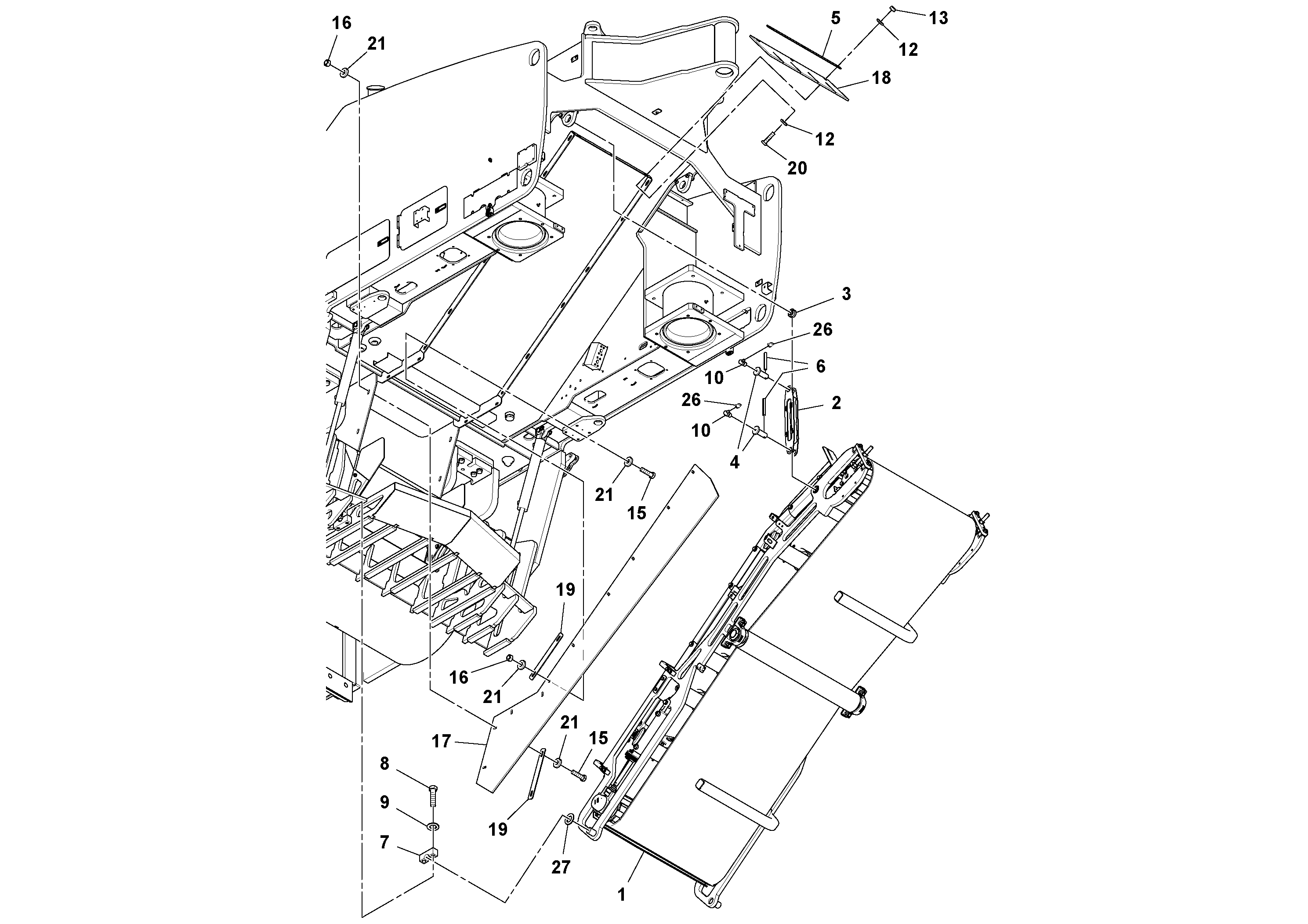 Connecting Hook RM43833680 VOLVO