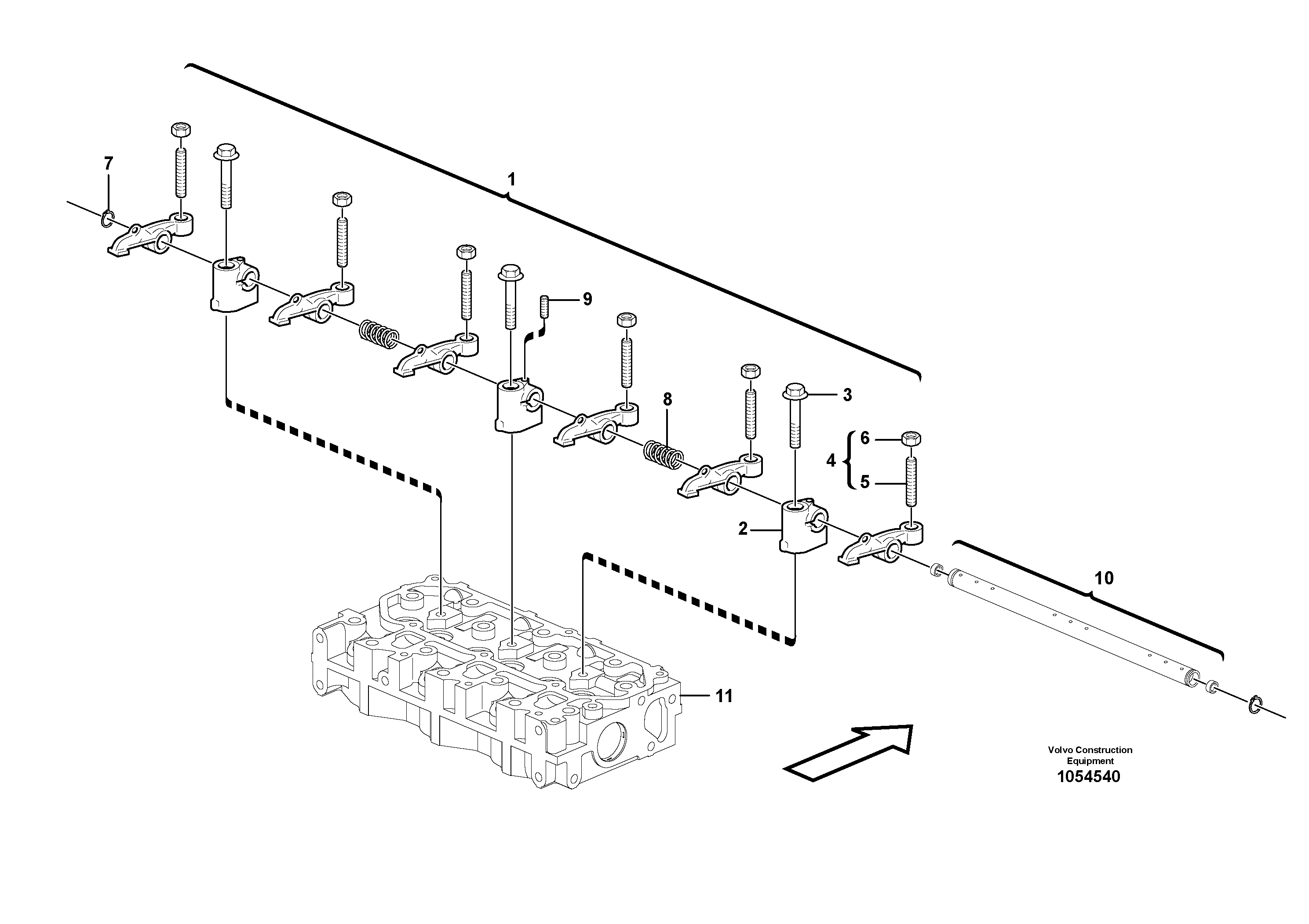 Панель детали VOE15161483 VOLVO