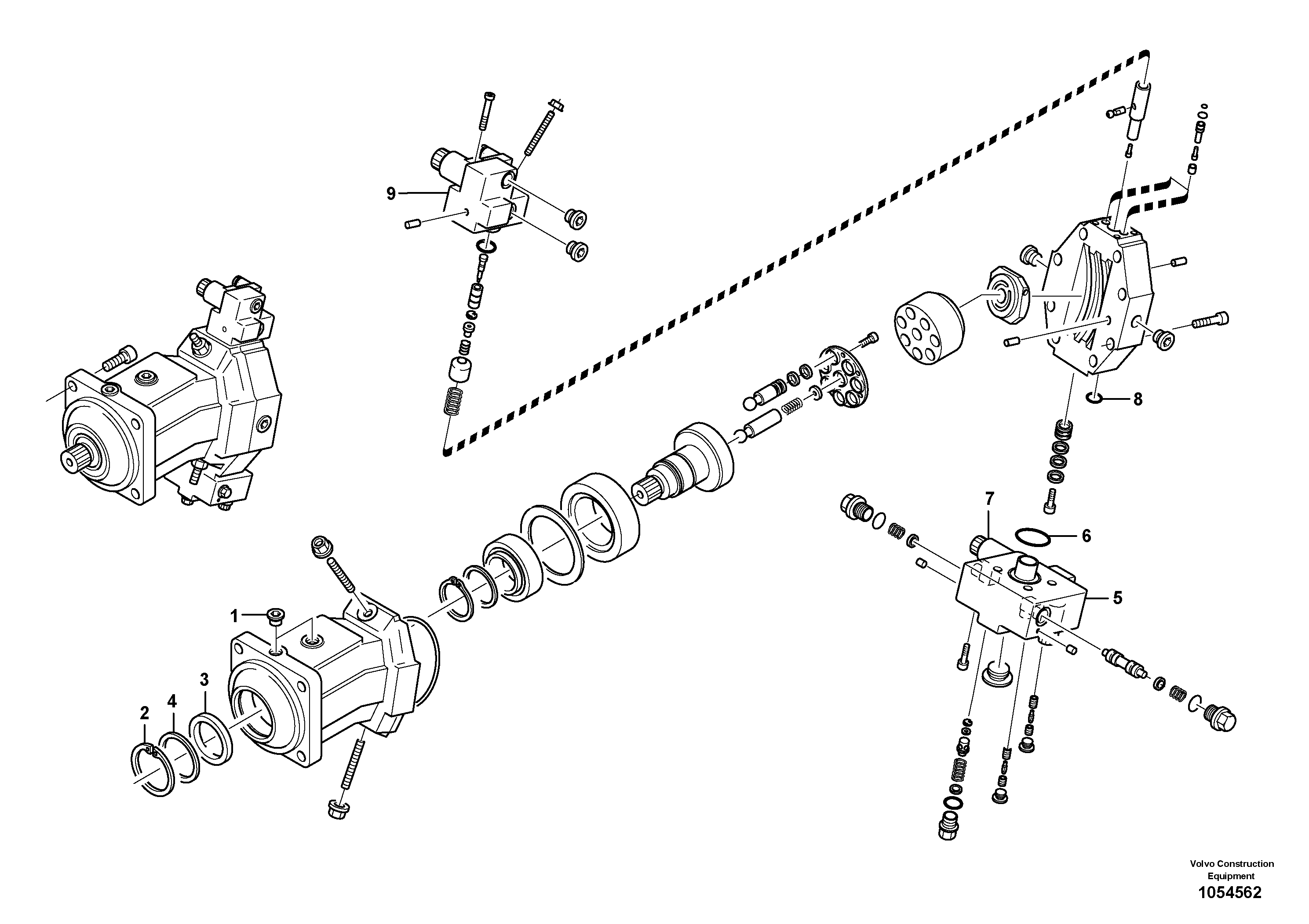 Opr Cylinder VOE15200743 VOLVO