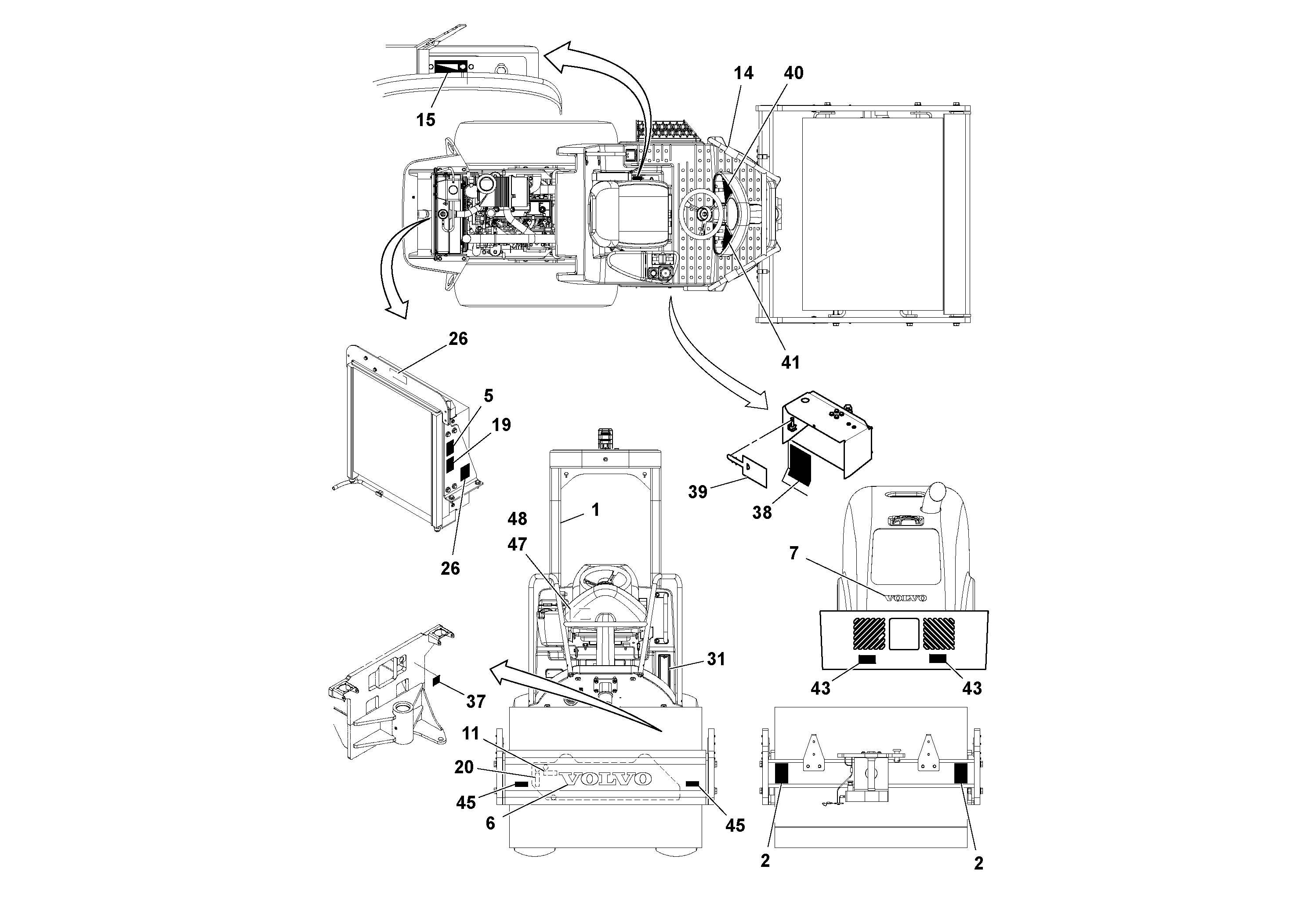 Cylinder Block RM13280433 VOLVO
