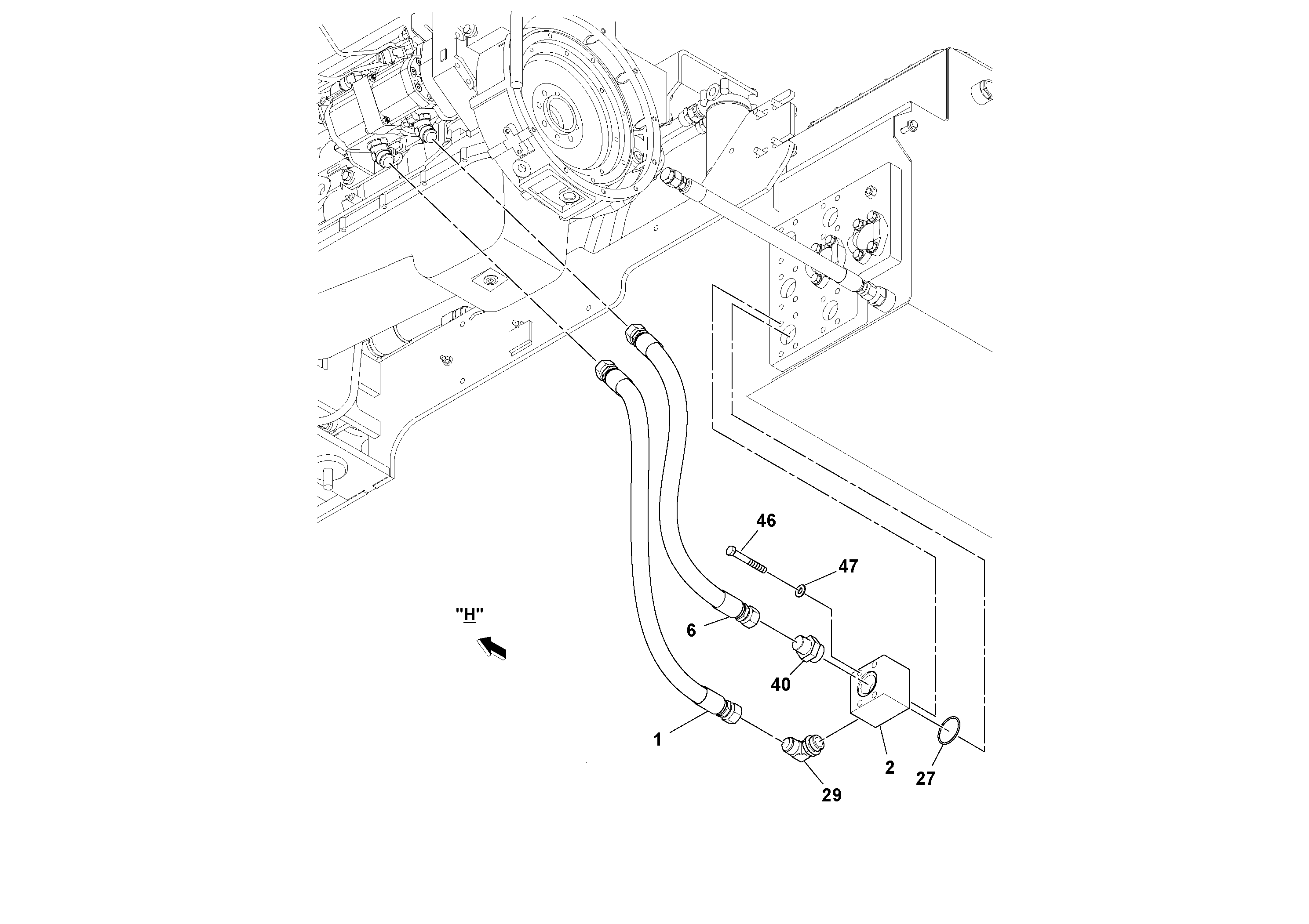 Seat frame RM43938513 VOLVO