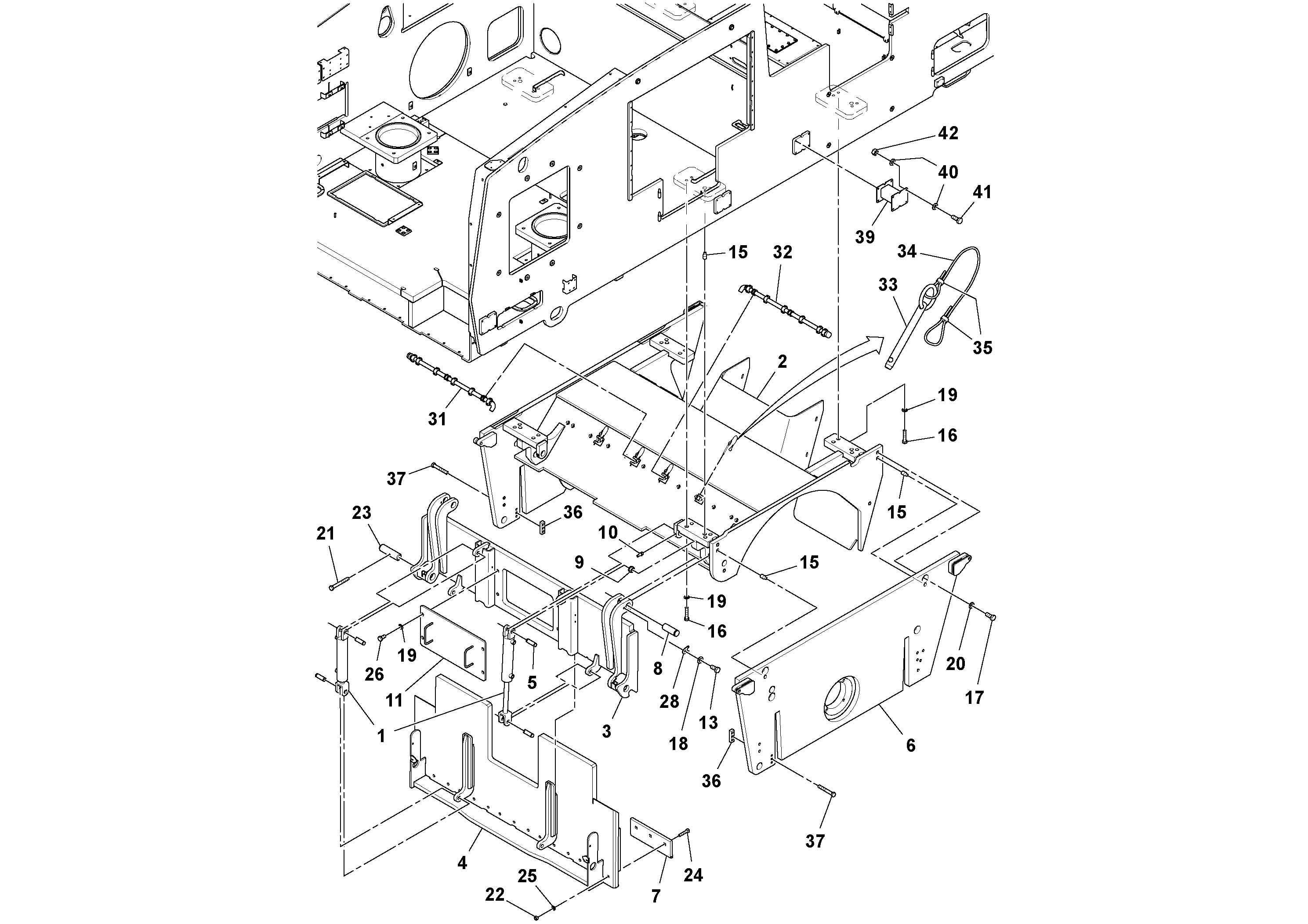 Rec.housing RM43835149 VOLVO