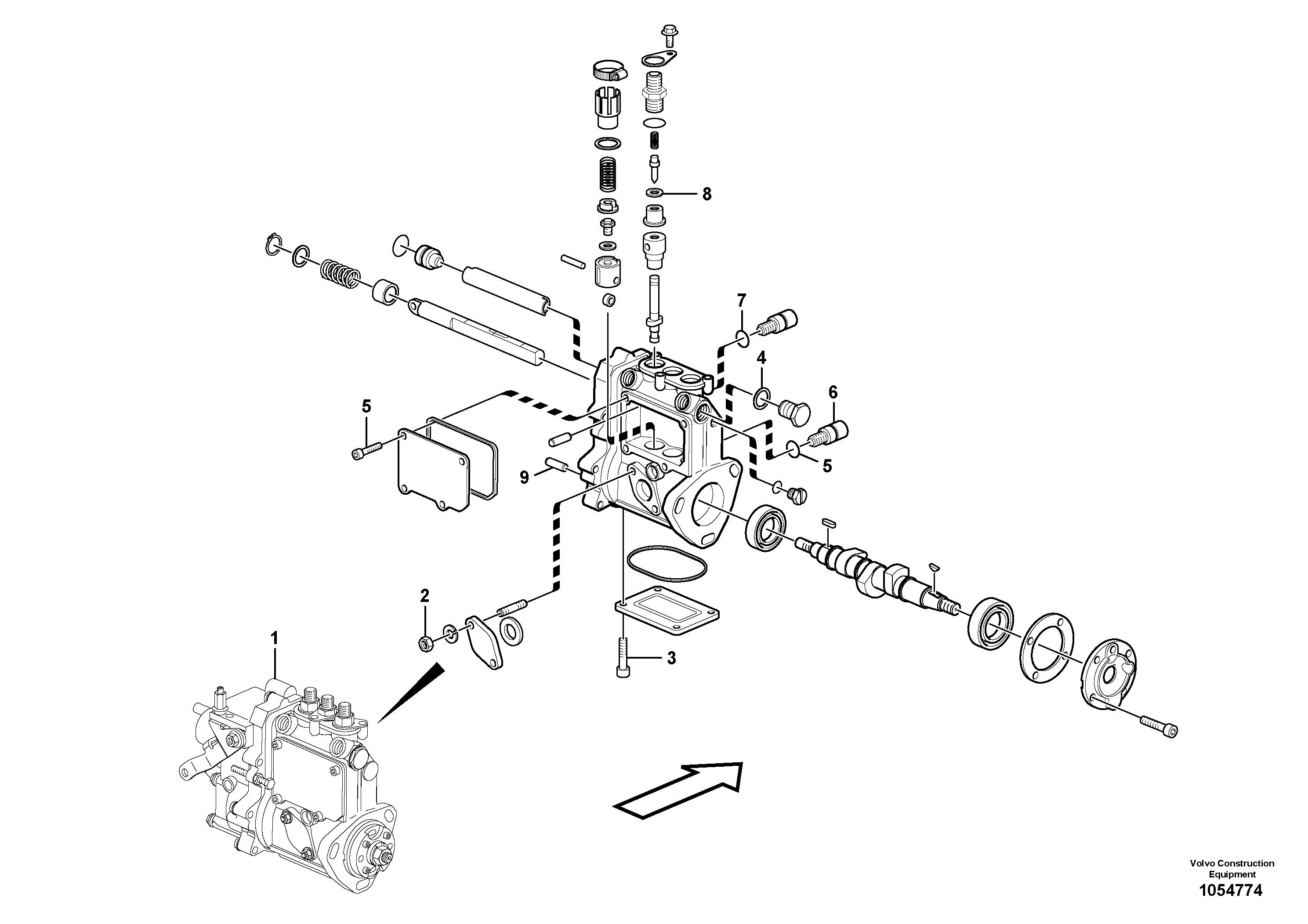 Nut M6 RM54696778 VOLVO