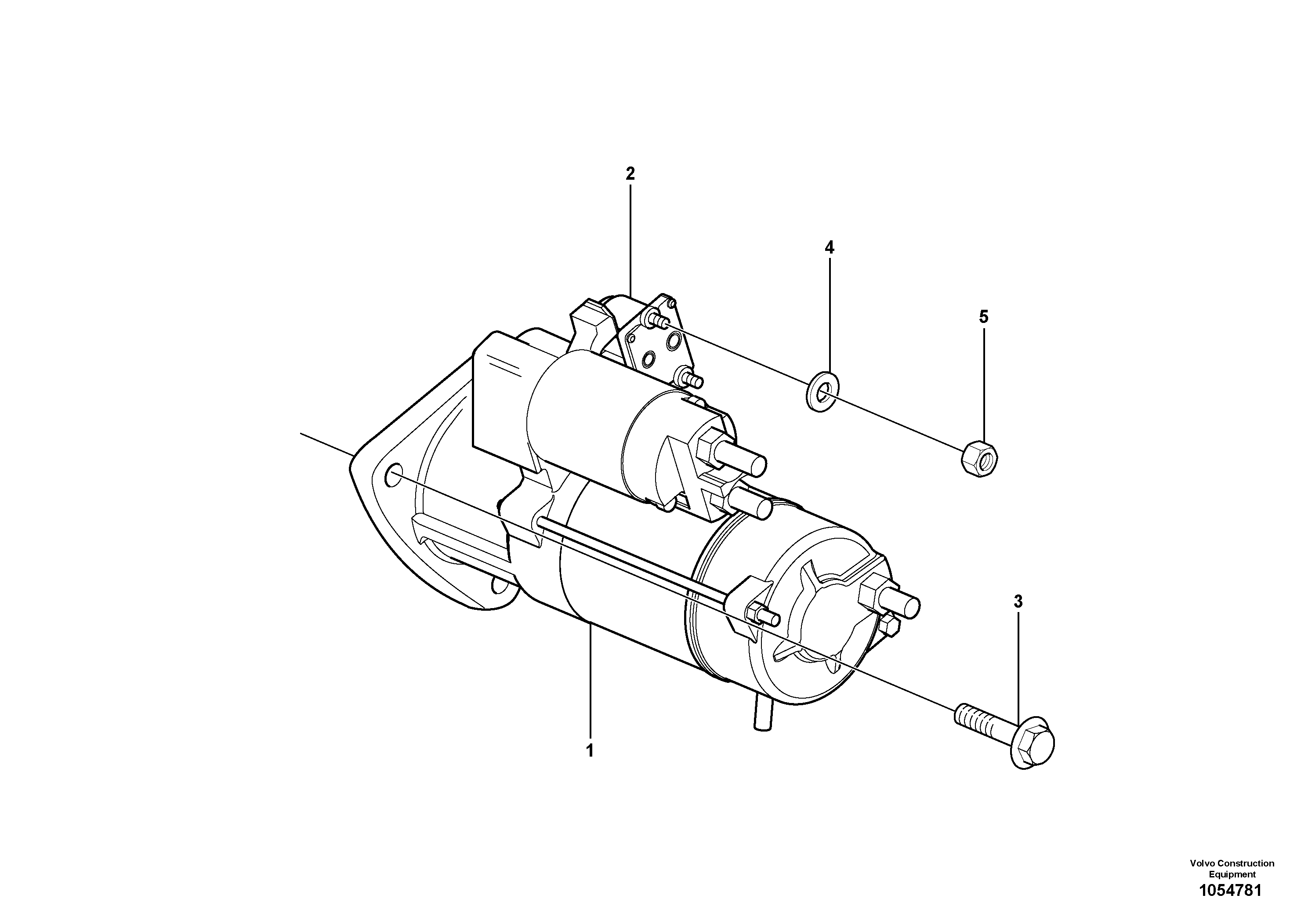 Hose for cooling a. VOE22851149 VOLVO