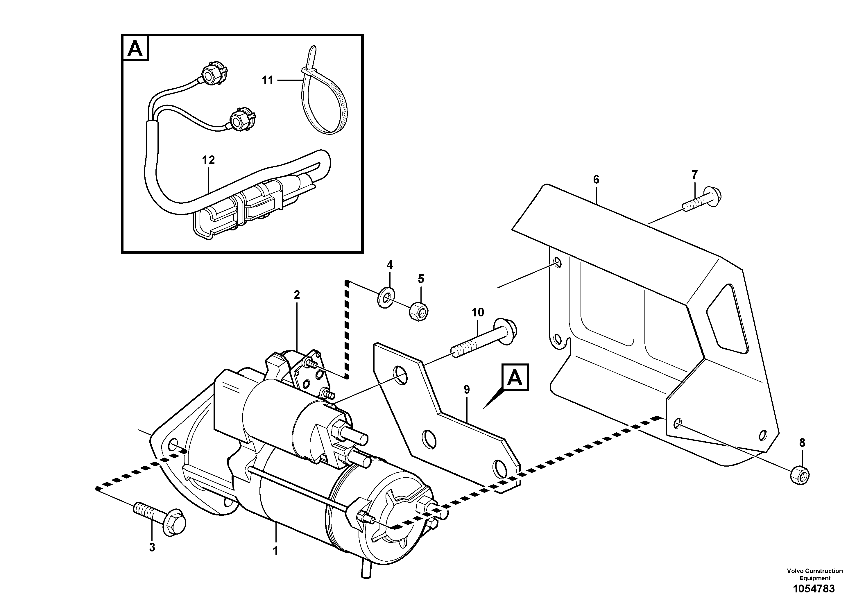 Nut RM/VOE20933396 VOLVO