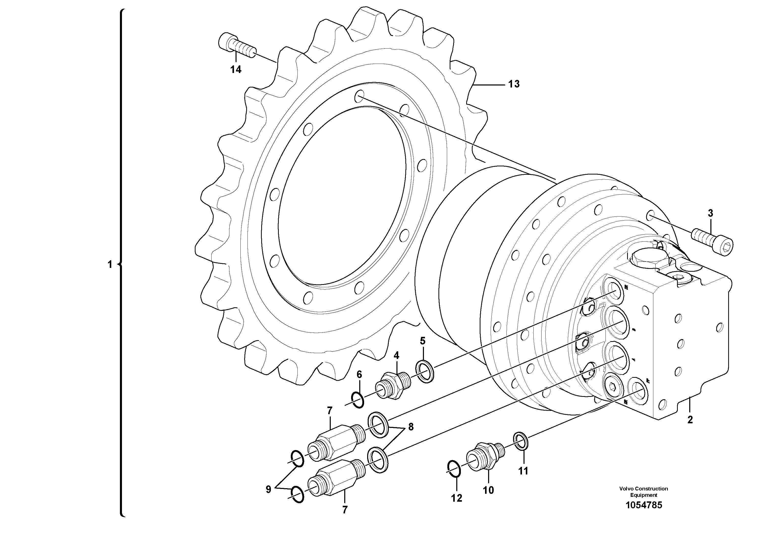 Adapter Kit VOE15636641 VOLVO
