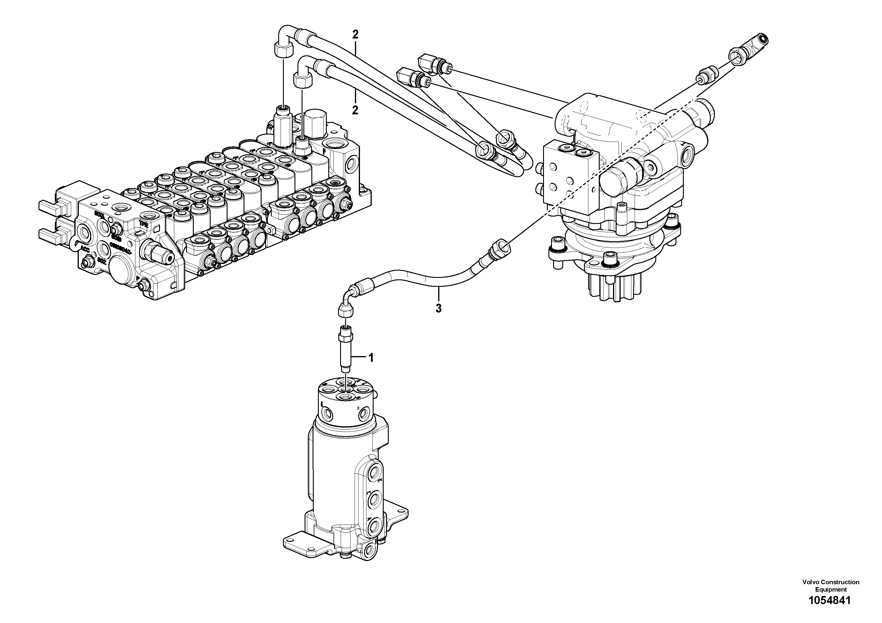 Timing gear casing VOE15622627 VOLVO