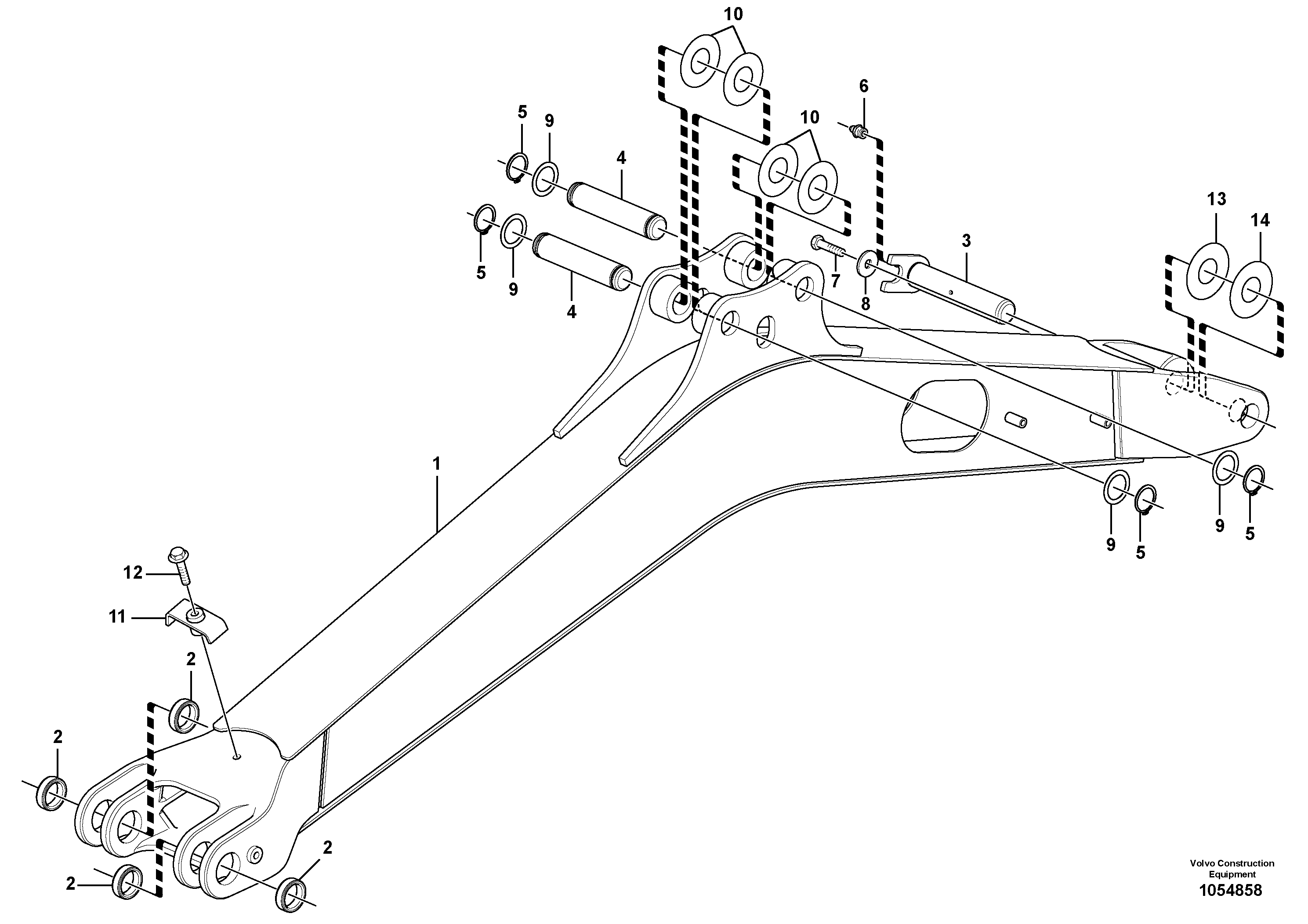 Swg Lk Cylinder VOE11809155 VOLVO
