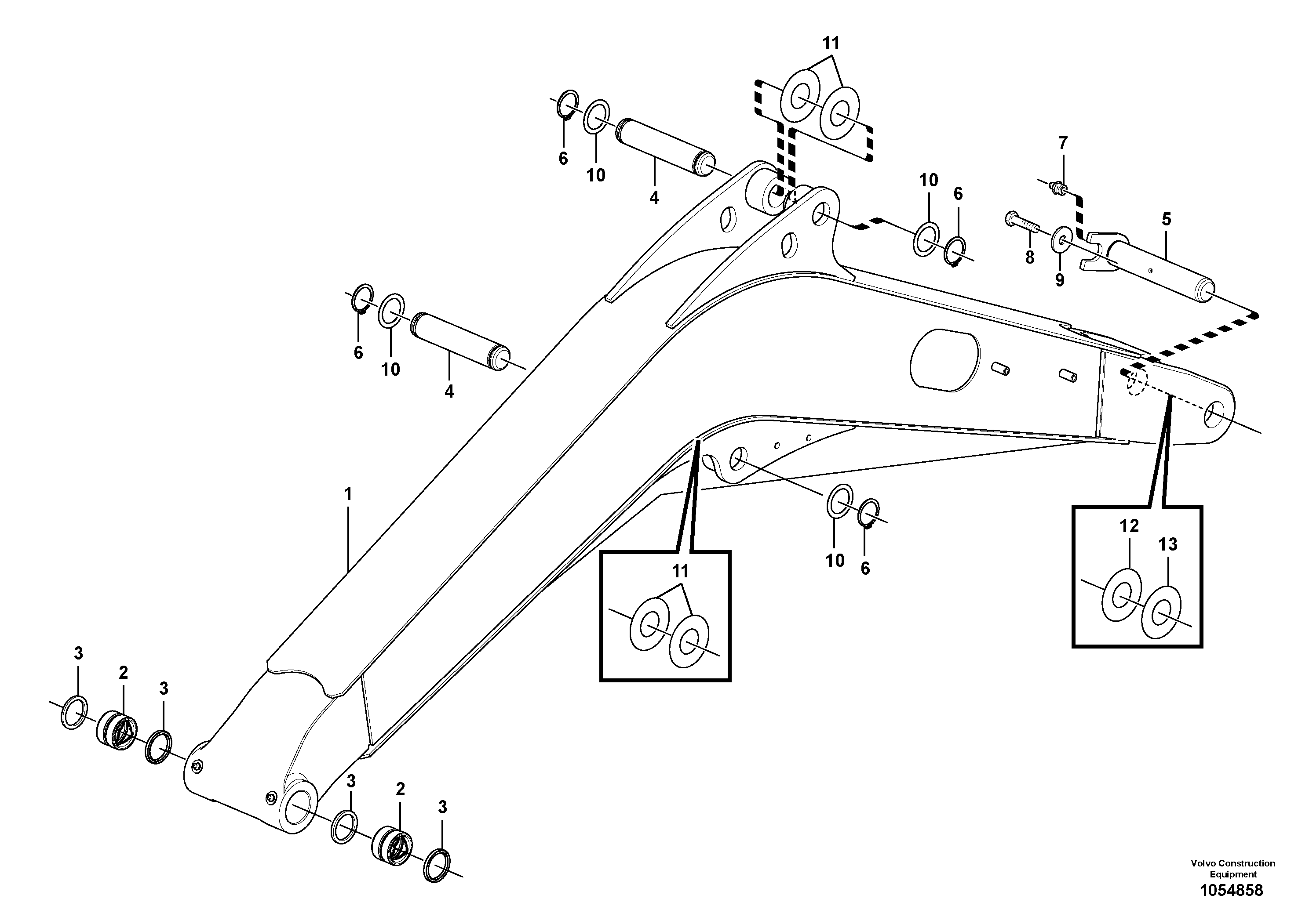 Swg Lk Cylinder VOE15634852 VOLVO
