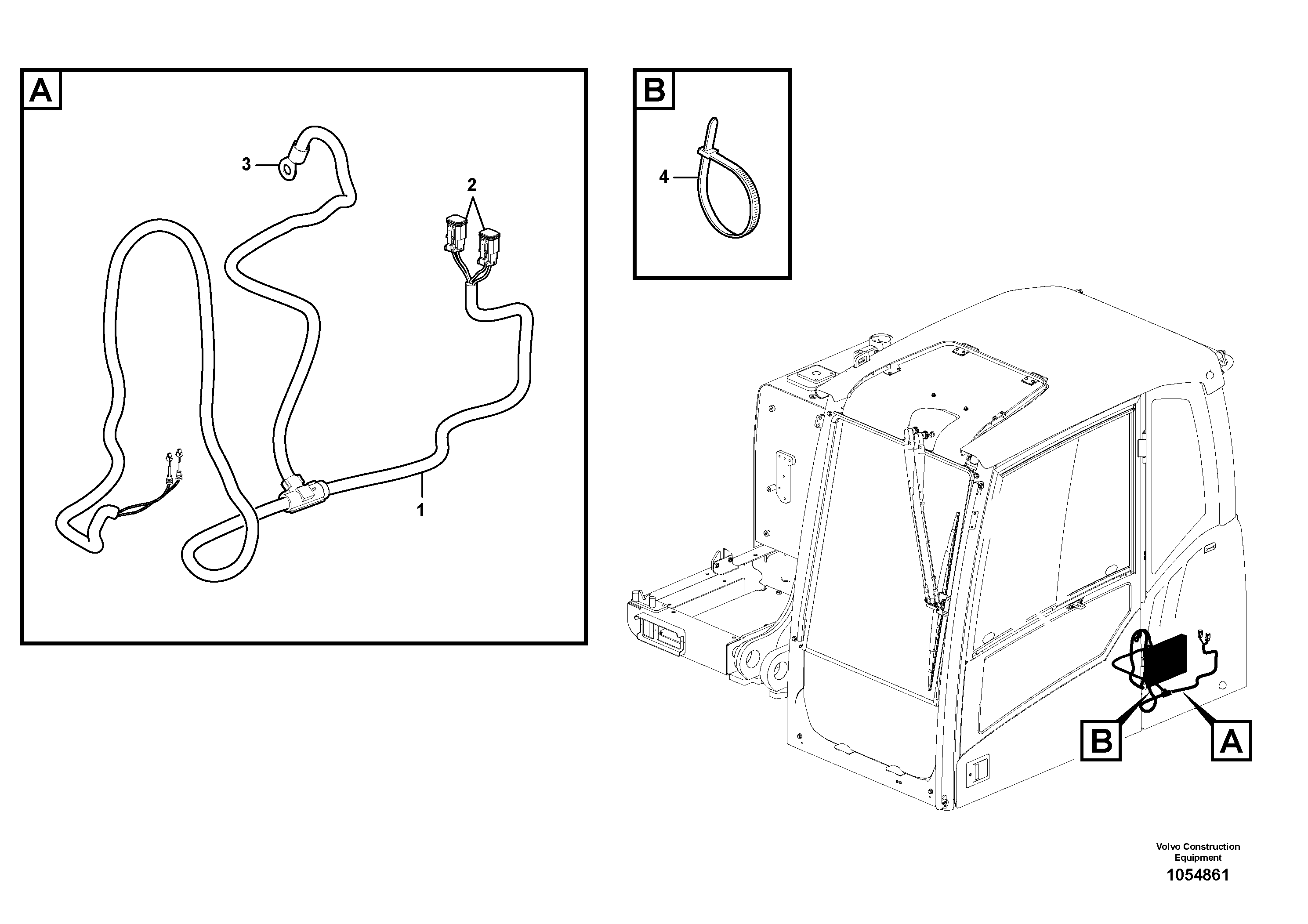Support Leg RM/VOE14577373 VOLVO