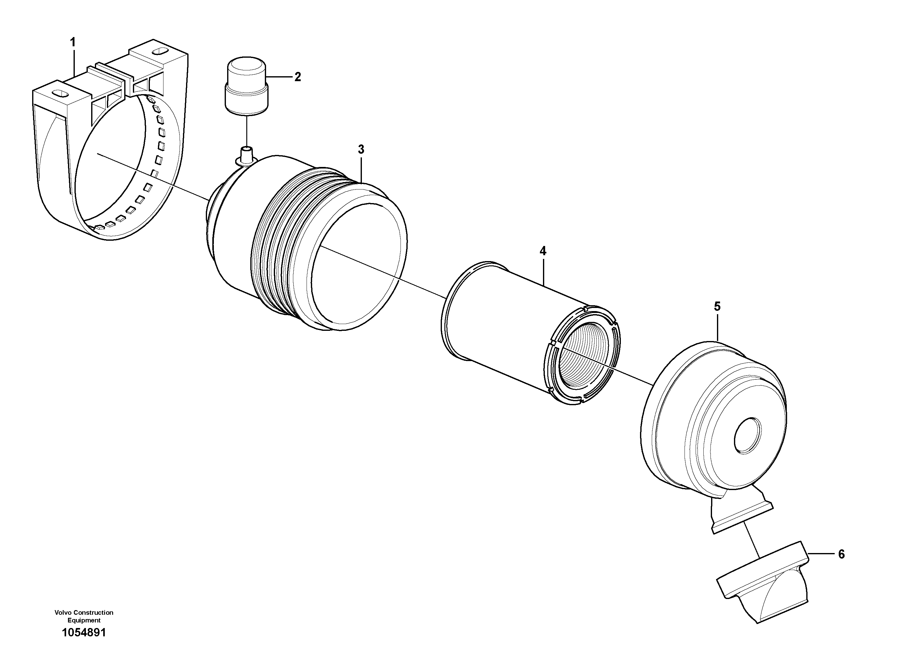 Tie Rod VOE11805315 VOLVO