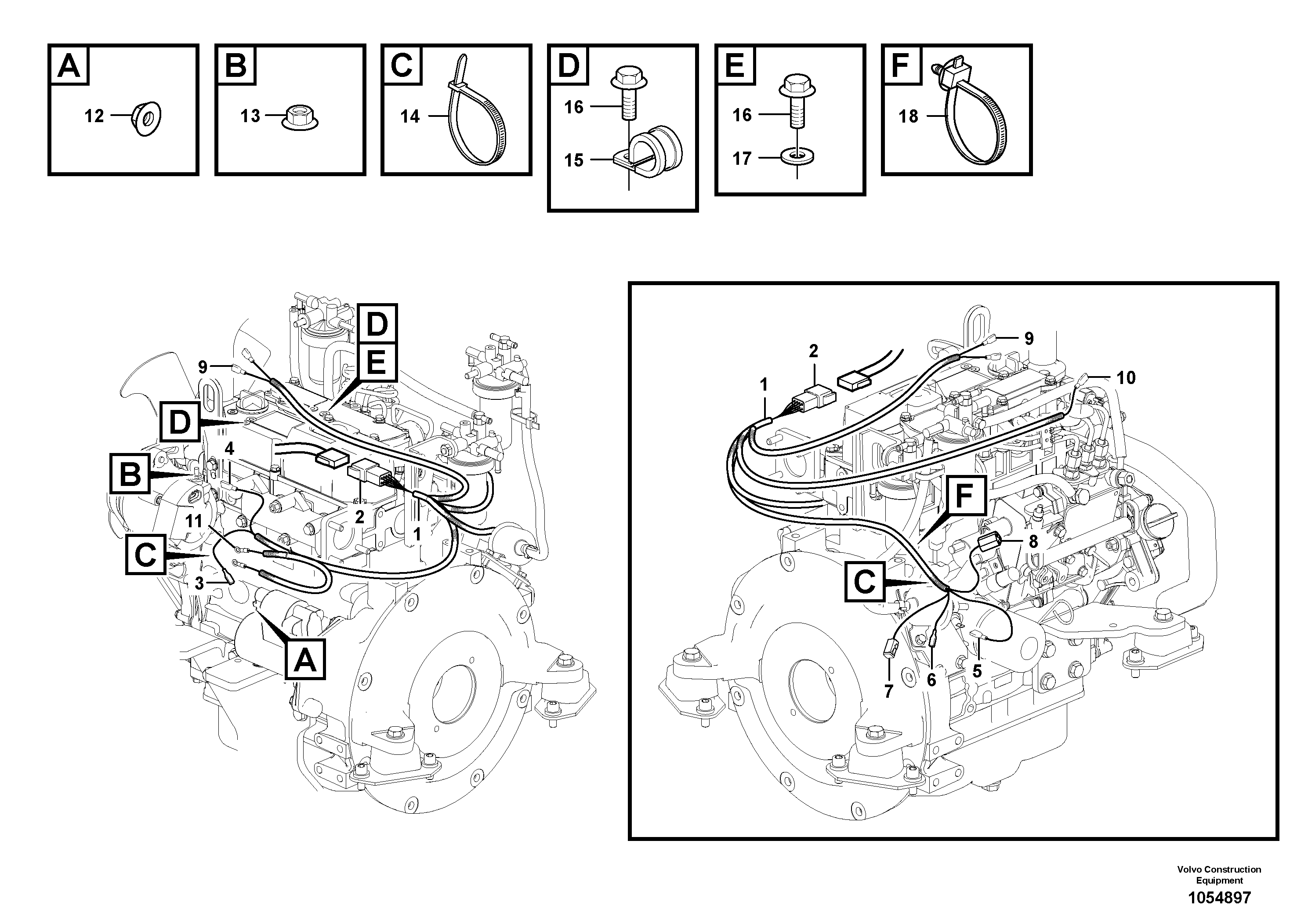Support Leg VOE15651953 VOLVO